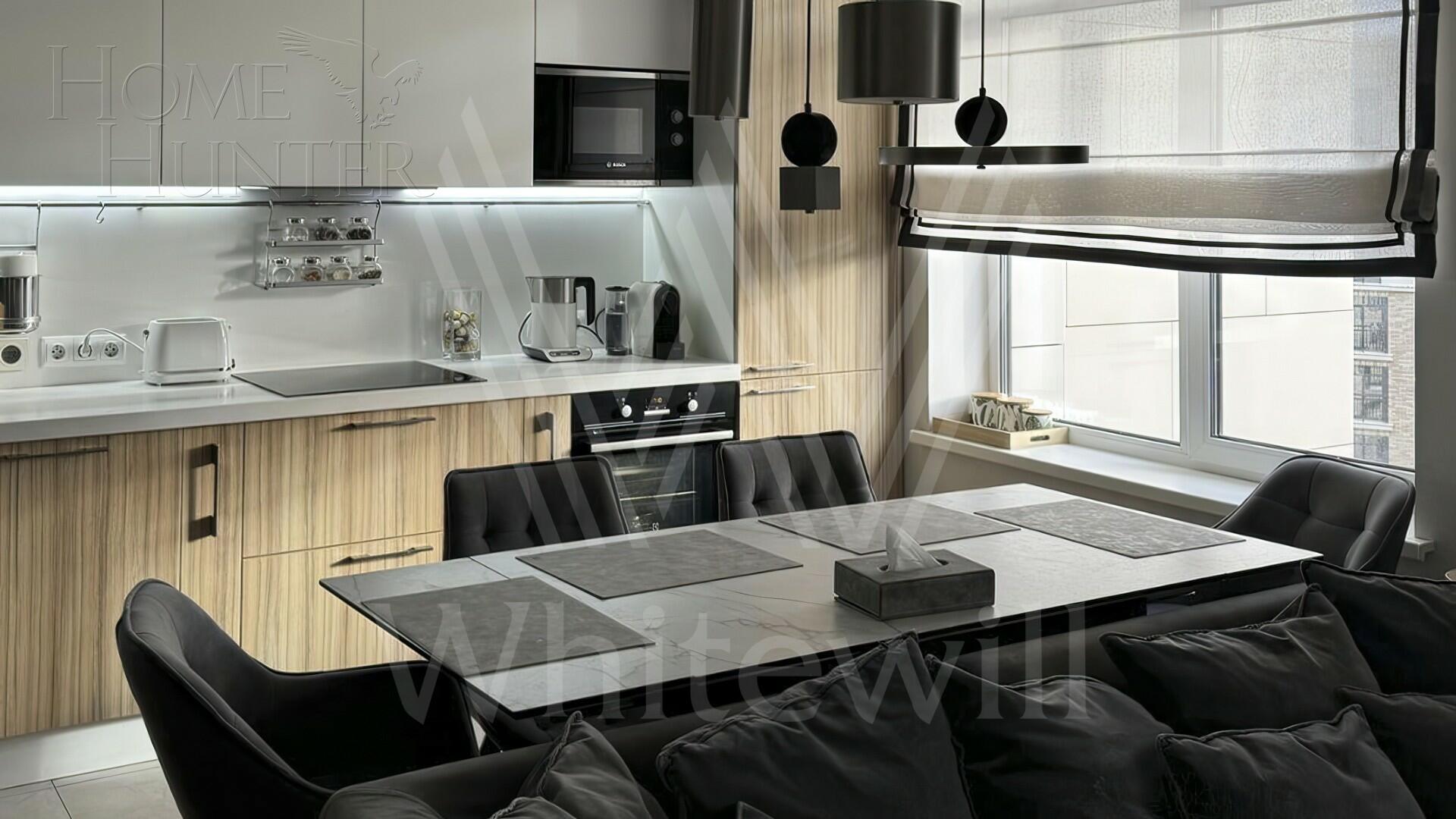 3-КОМН. АПАРТАМЕНТЫ С ОТДЕЛКОЙ 74 М² НА 15 ЭТАЖЕ