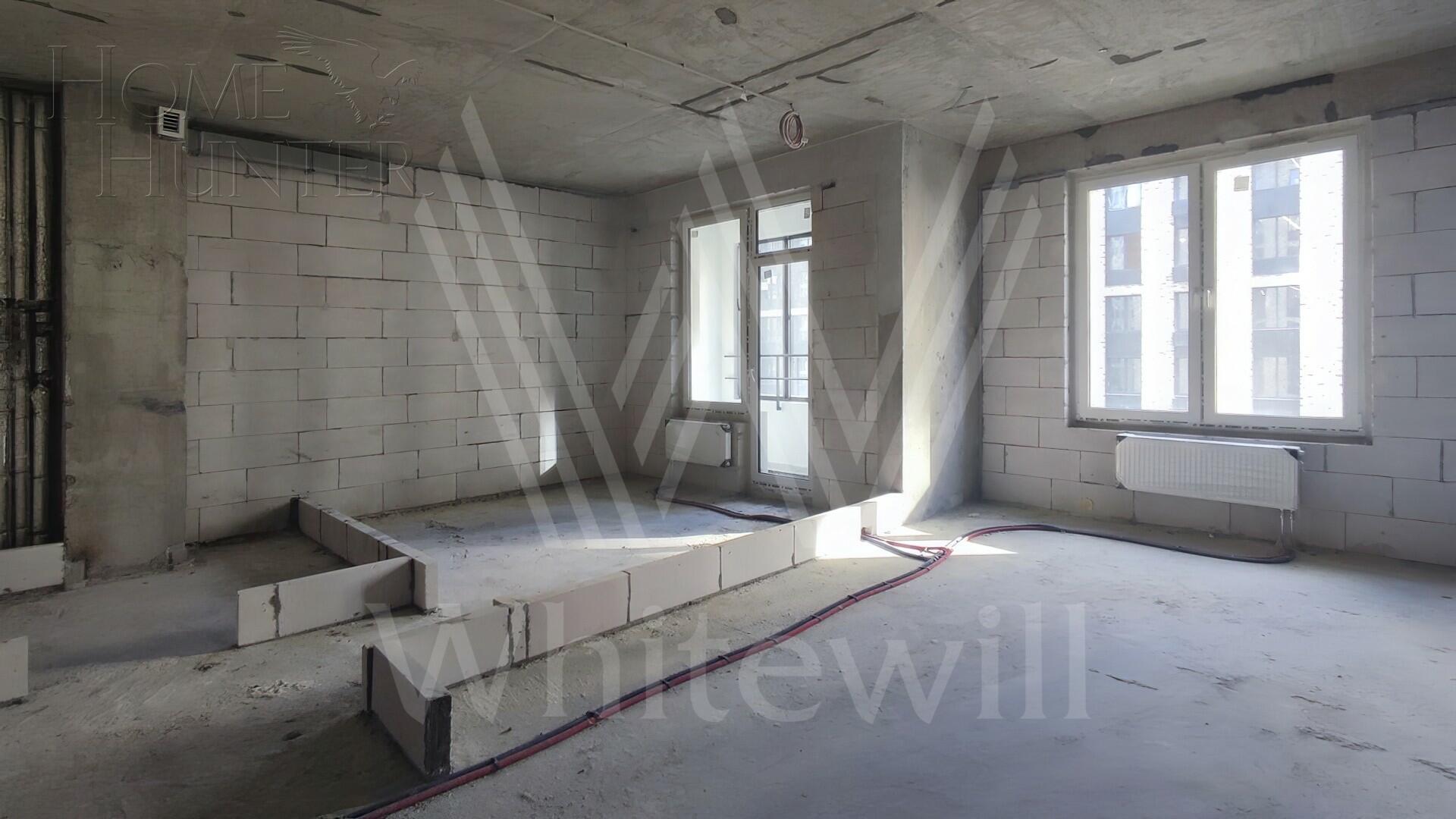 1-КОМН. КВАРТИРА БЕЗ ОТДЕЛКИ 38.6 М² НА 7 ЭТАЖЕ