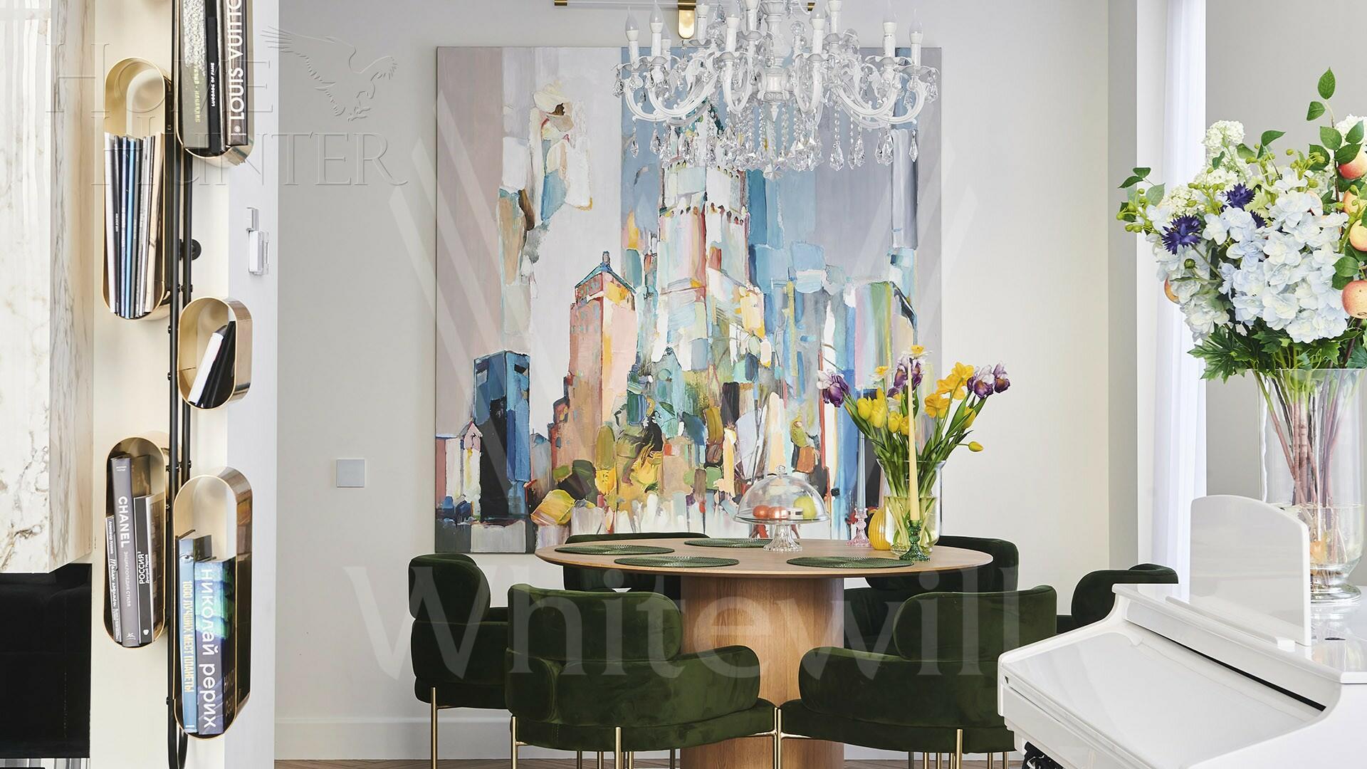 2-УРОВНЕВАЯ КВАРТИРА С ОТДЕЛКОЙ 245 М² НА 5 ЭТАЖЕ