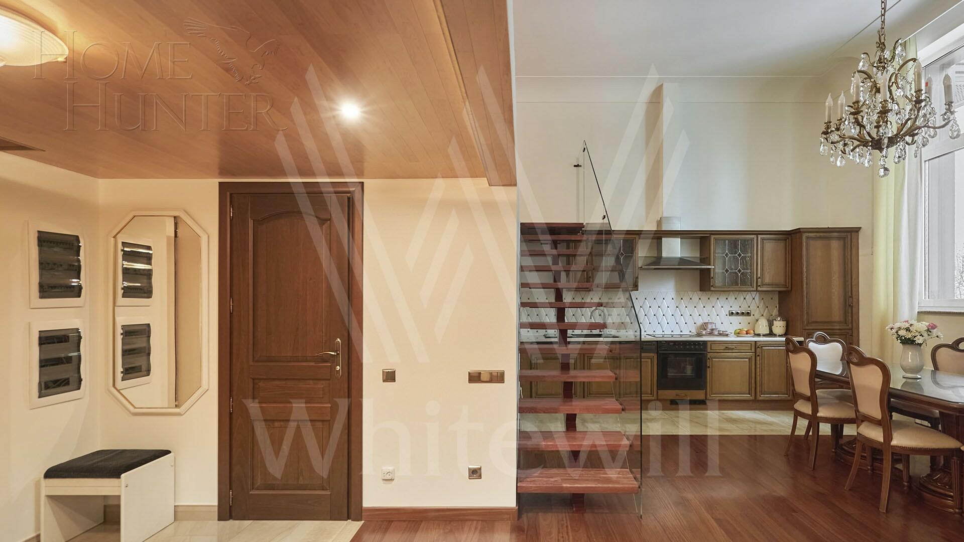 2-УРОВНЕВАЯ КВАРТИРА С ОТДЕЛКОЙ 101.7 М² НА 1 ЭТАЖЕ