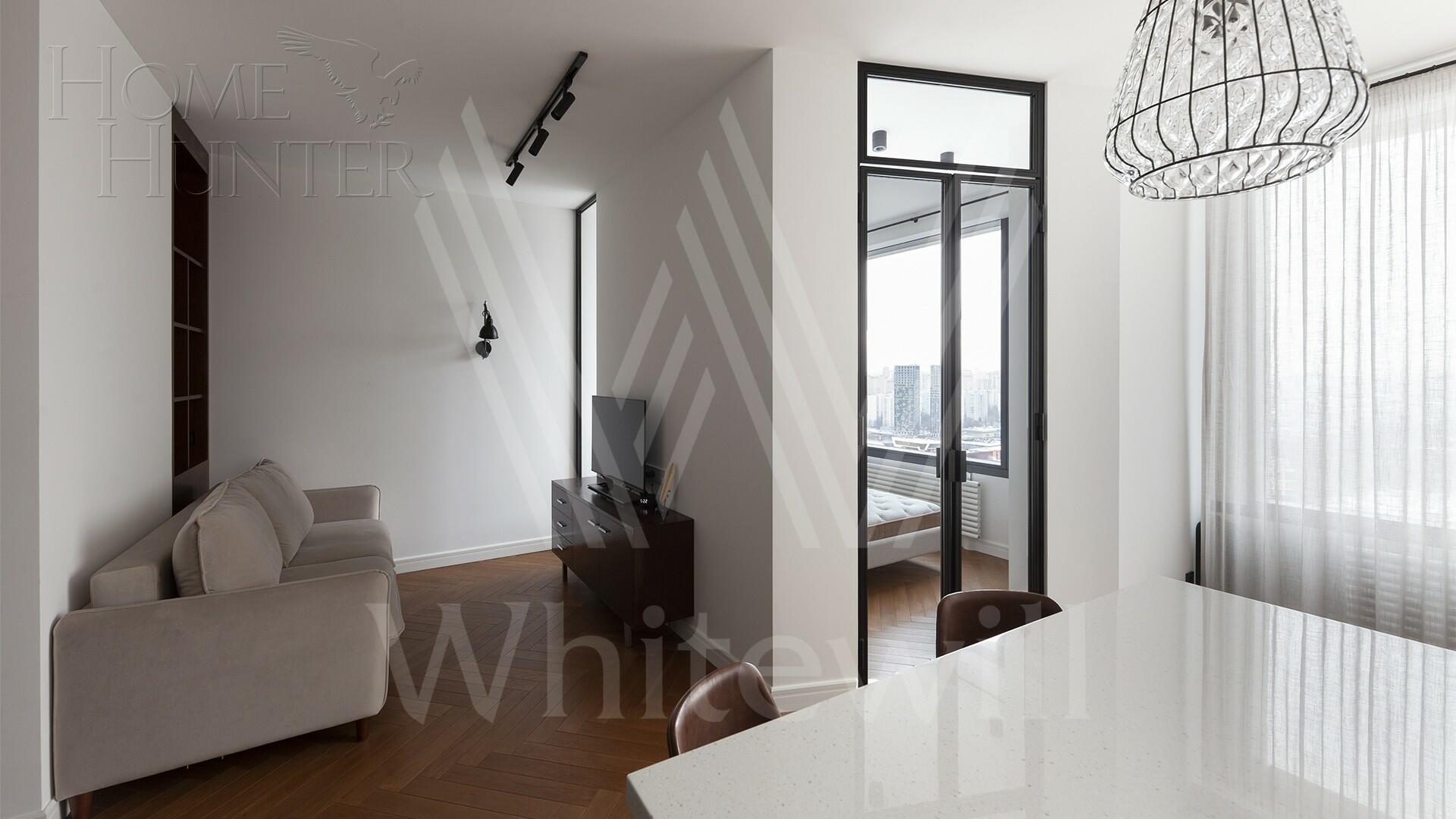 2-КОМН. КВАРТИРА С ОТДЕЛКОЙ 49 М² НА 24 ЭТАЖЕ