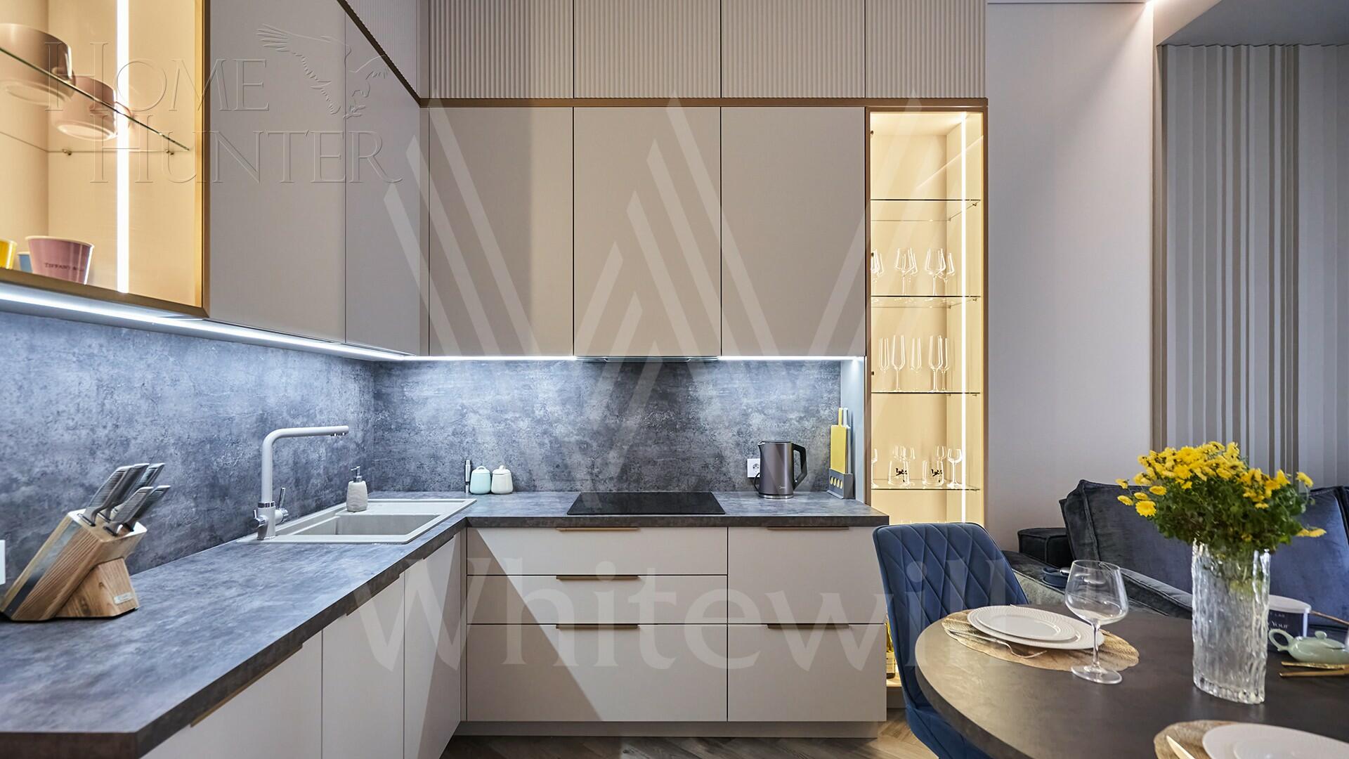 1-КОМН. КВАРТИРА С ОТДЕЛКОЙ 47.7 М² НА 22 ЭТАЖЕ