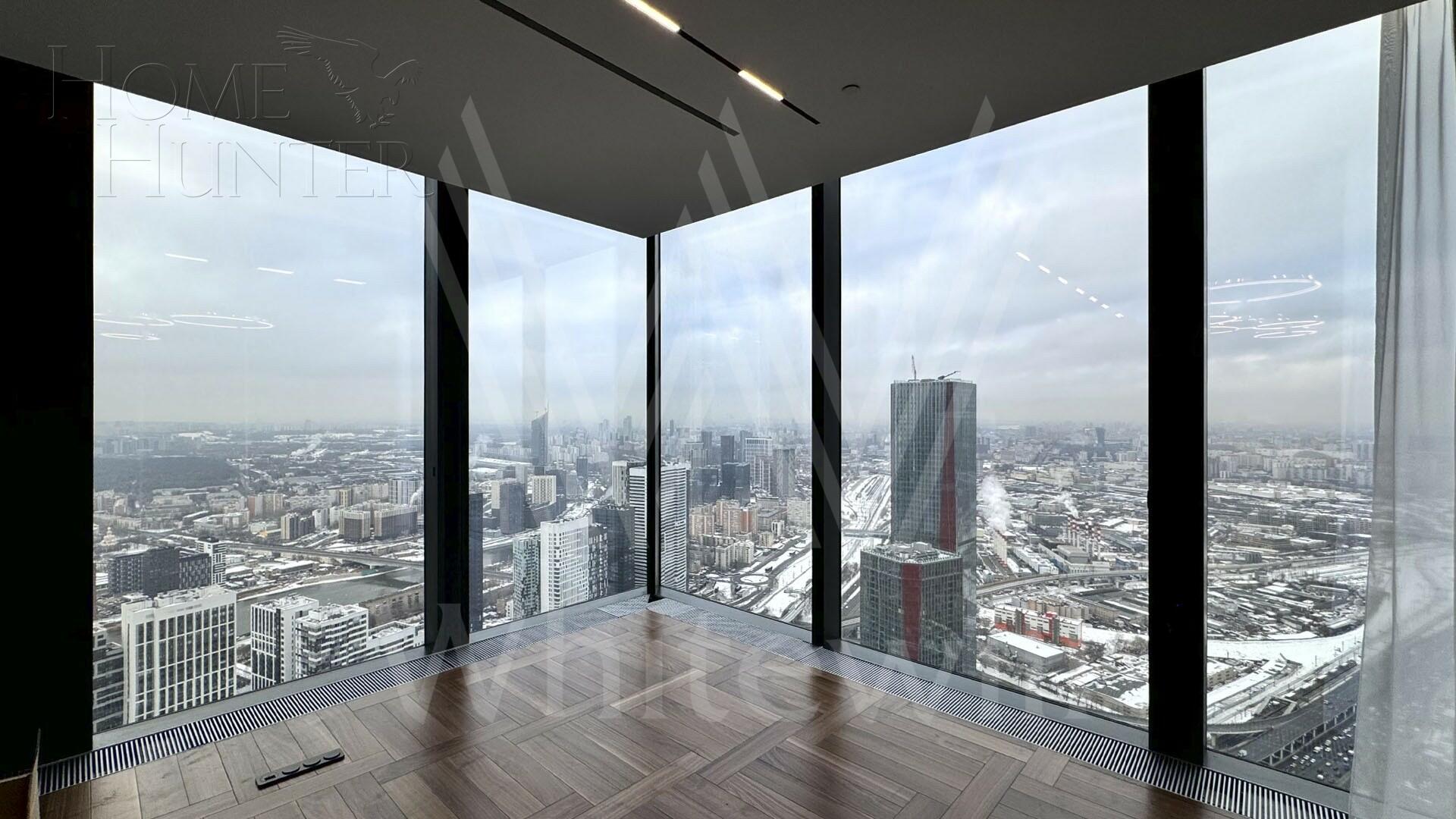 2-КОМН. АПАРТАМЕНТЫ С ОТДЕЛКОЙ 86 М² НА 53 ЭТАЖЕ