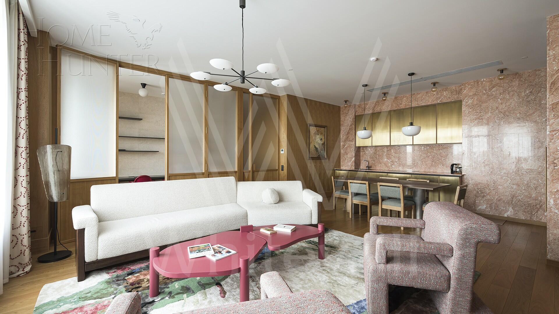 4-КОМН. АПАРТАМЕНТЫ С ОТДЕЛКОЙ 127 М² НА 14 ЭТАЖЕ