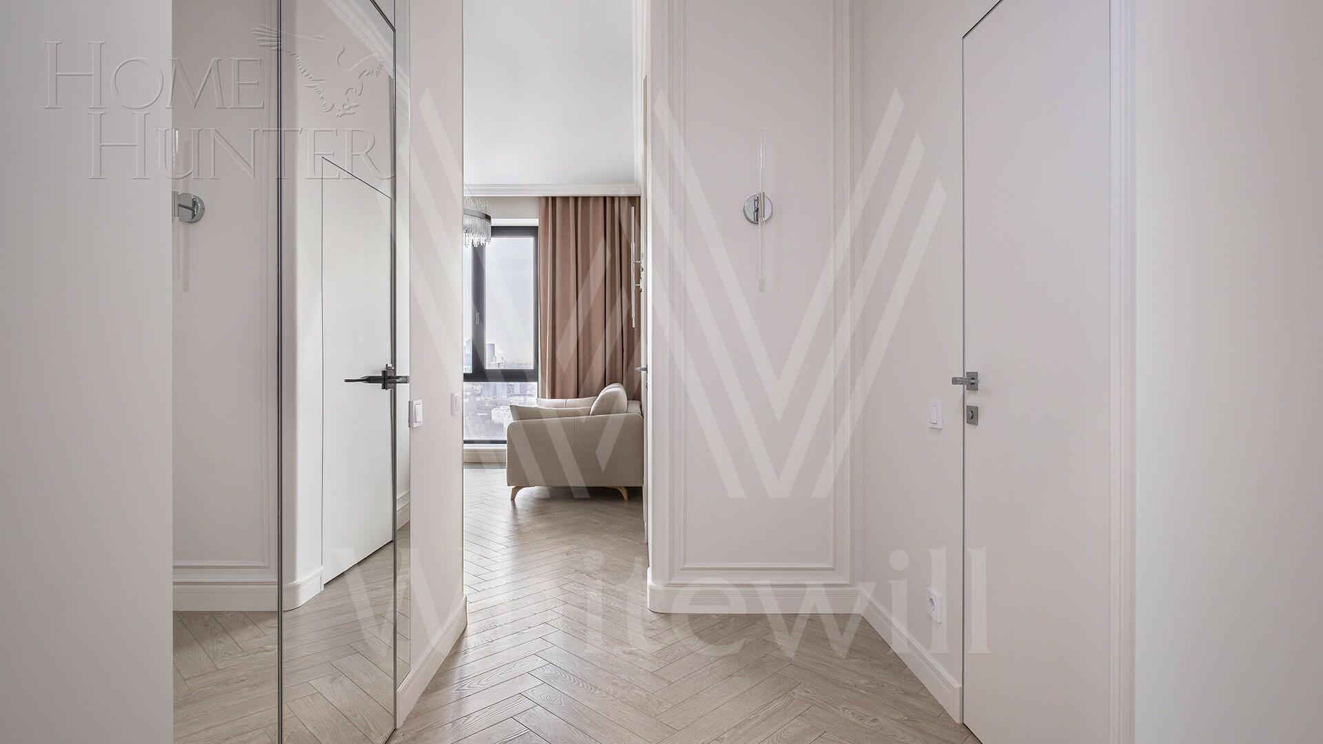 1-КОМН. КВАРТИРА С ОТДЕЛКОЙ 37.5 М² НА 39 ЭТАЖЕ