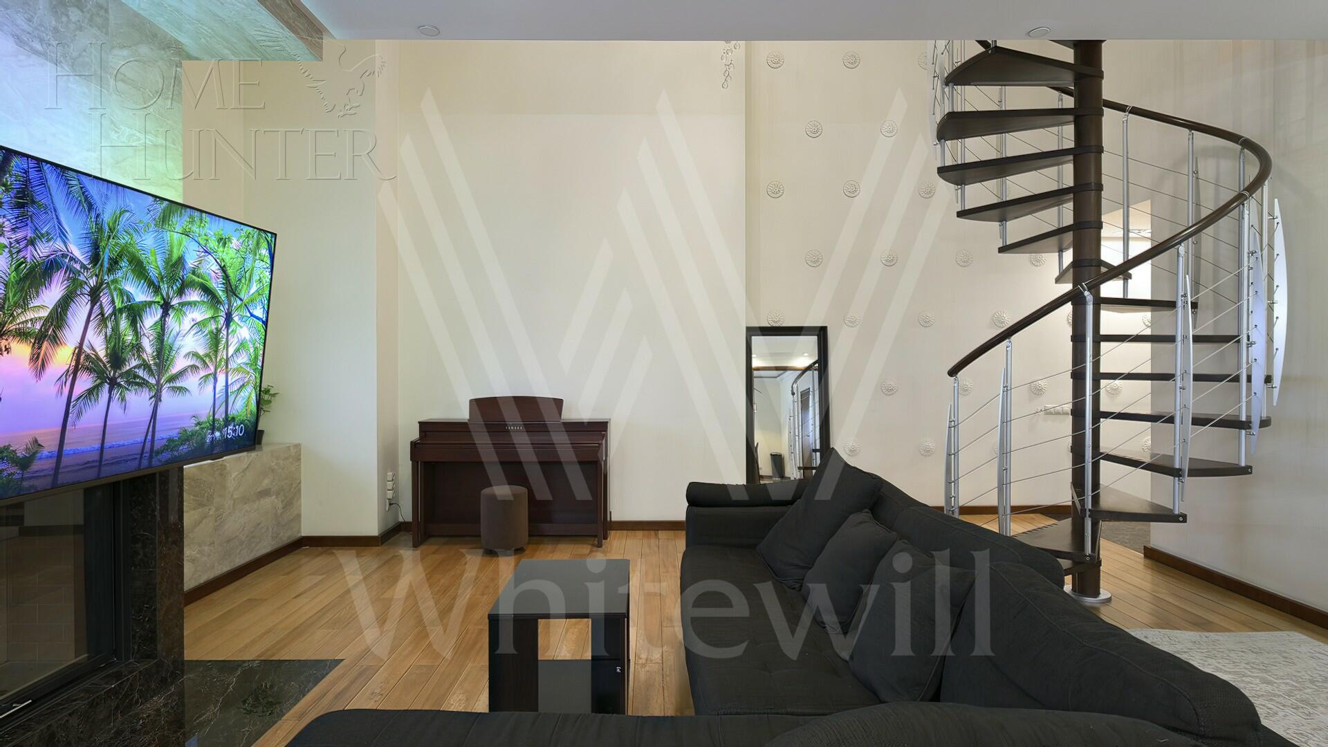 2-УРОВНЕВЫЙ ПЕНТХАУС С ОТДЕЛКОЙ 260 М² НА 38 ЭТАЖЕ