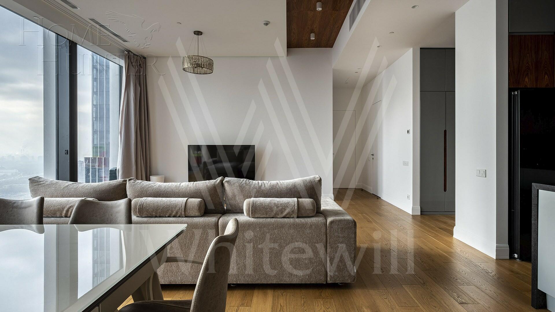 3-КОМН. АПАРТАМЕНТЫ С ОТДЕЛКОЙ 109.2 М² НА 51 ЭТАЖЕ