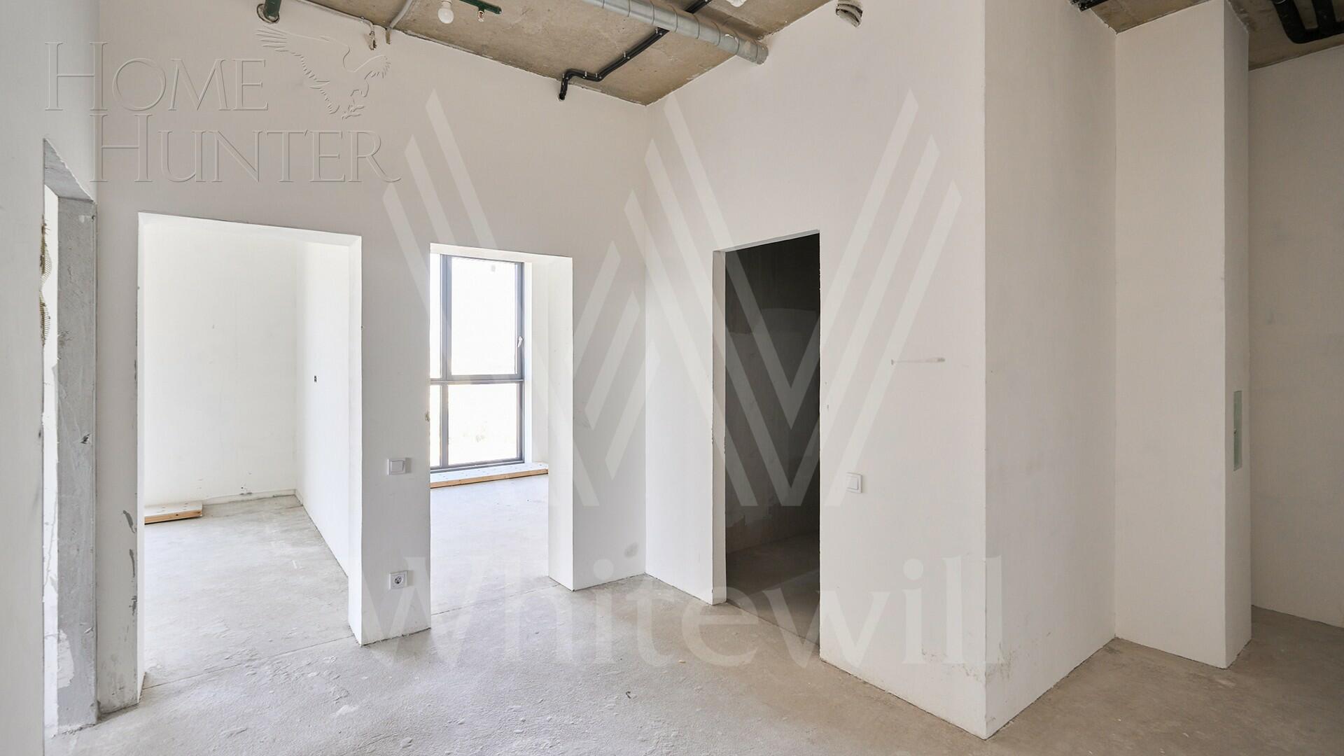 4-КОМН. АПАРТАМЕНТЫ БЕЗ ОТДЕЛКИ 122.6 М² НА 20 ЭТАЖЕ