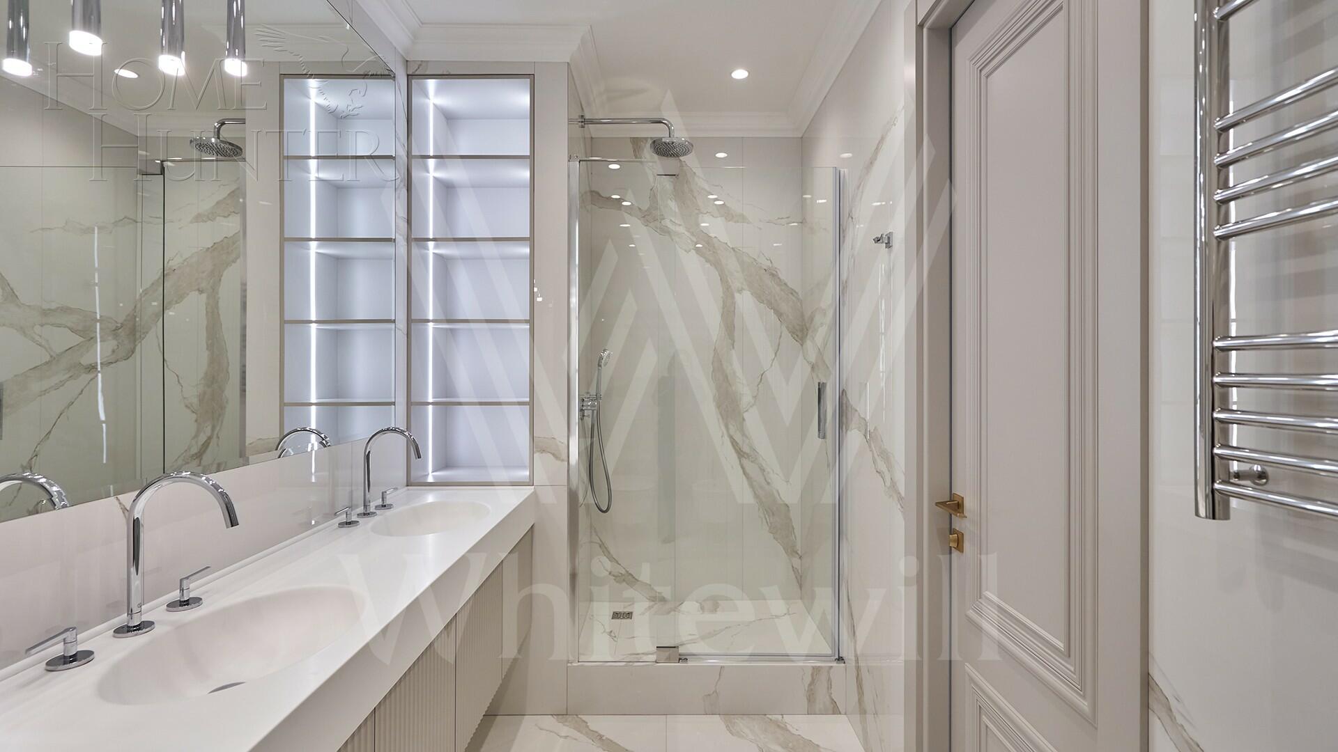 4-КОМН. КВАРТИРА С ОТДЕЛКОЙ 132 М² НА 22 ЭТАЖЕ