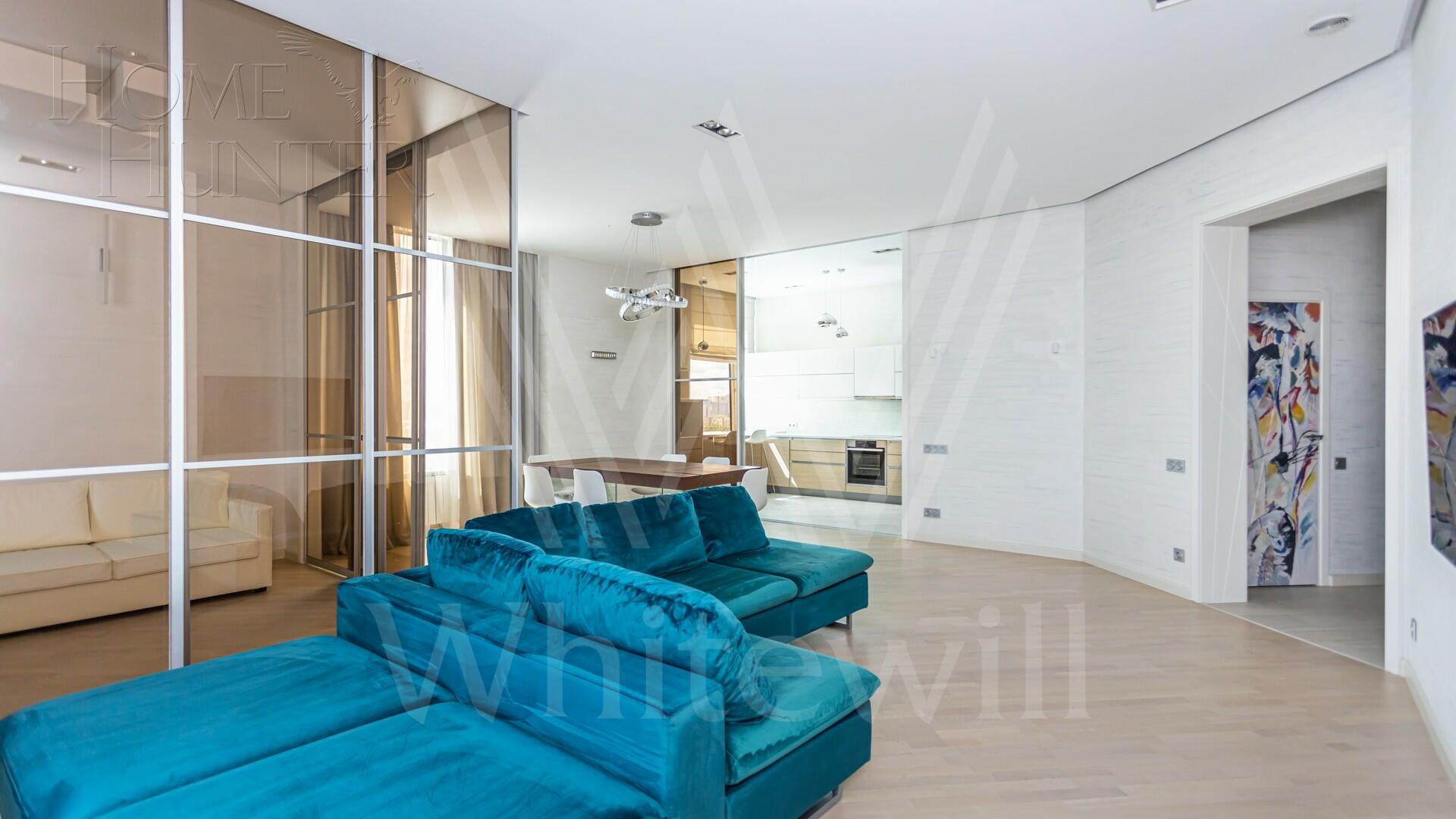 3-КОМН. КВАРТИРА С ОТДЕЛКОЙ 130 М² НА 22 ЭТАЖЕ