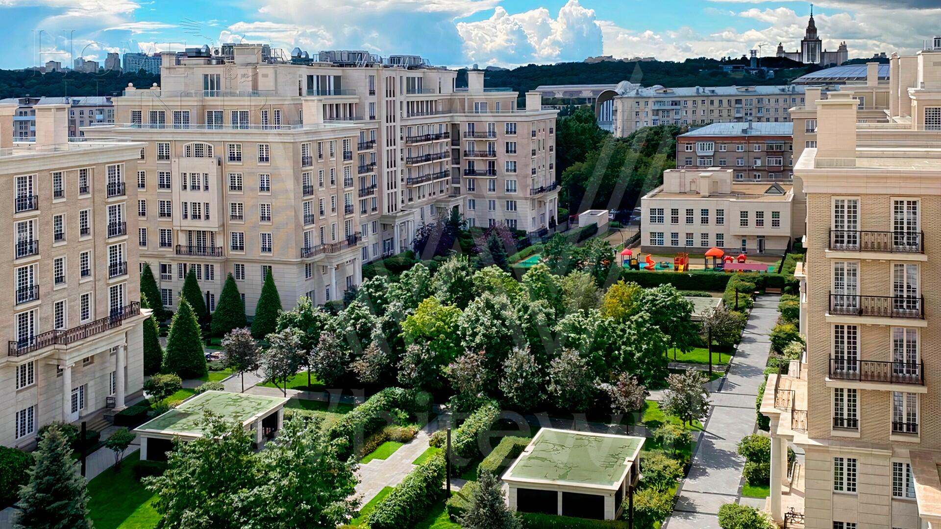 6-КОМН. КВАРТИРА БЕЗ ОТДЕЛКИ 340 М² НА 4 ЭТАЖЕ