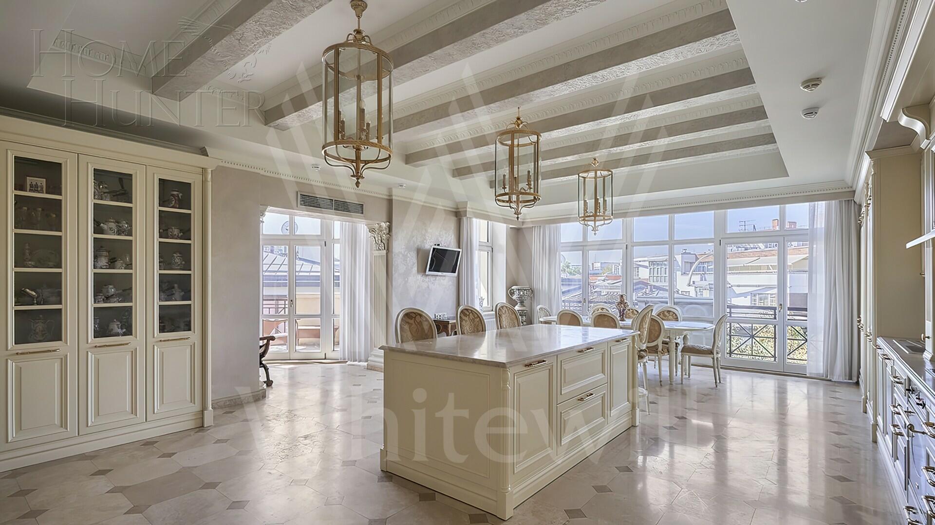 2-УРОВНЕВЫЙ ПЕНТХАУС С ОТДЕЛКОЙ 584 М² НА 5 ЭТАЖЕ