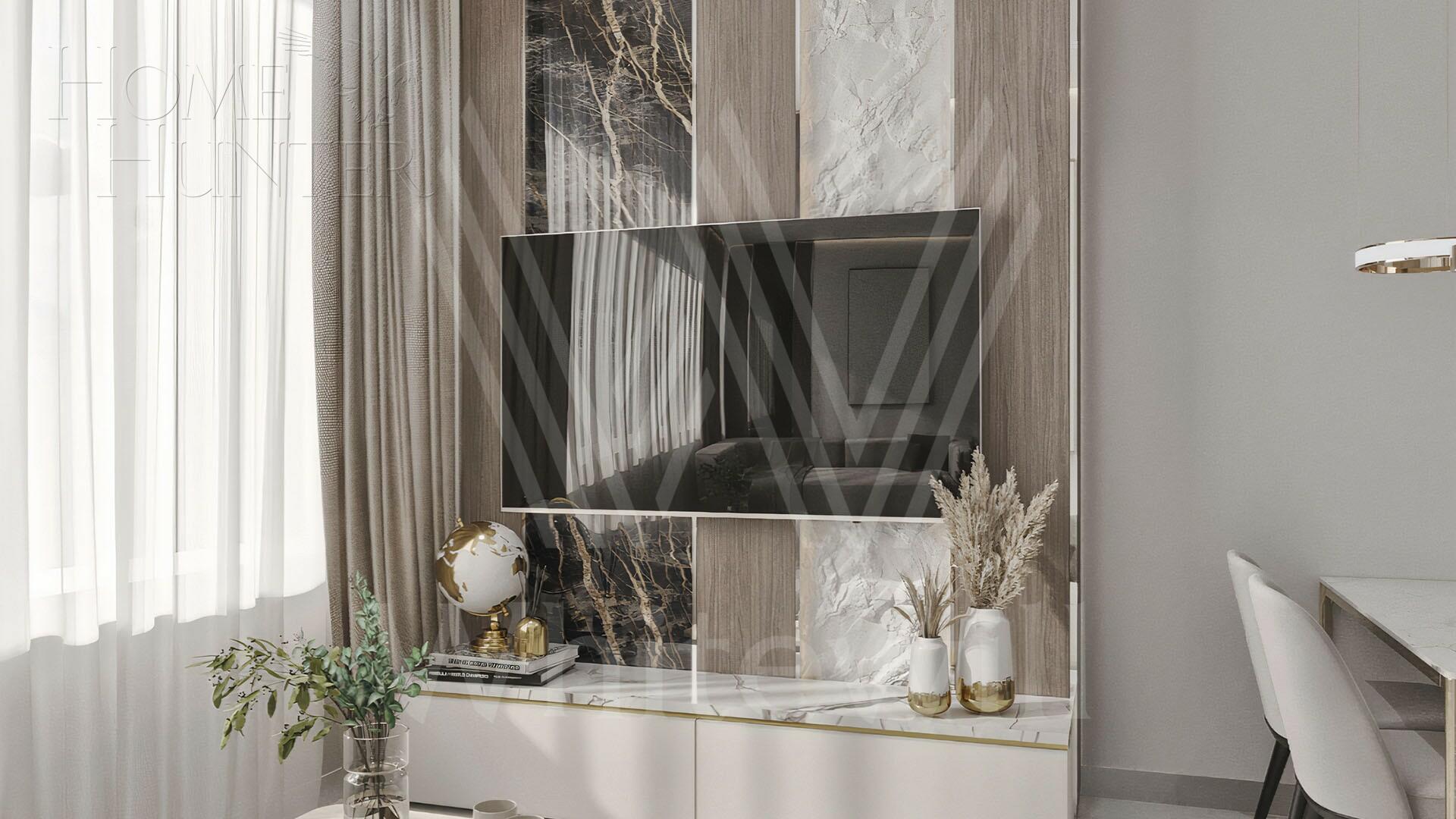 2-КОМН. КВАРТИРА С ОТДЕЛКОЙ 75 М² НА 19 ЭТАЖЕ