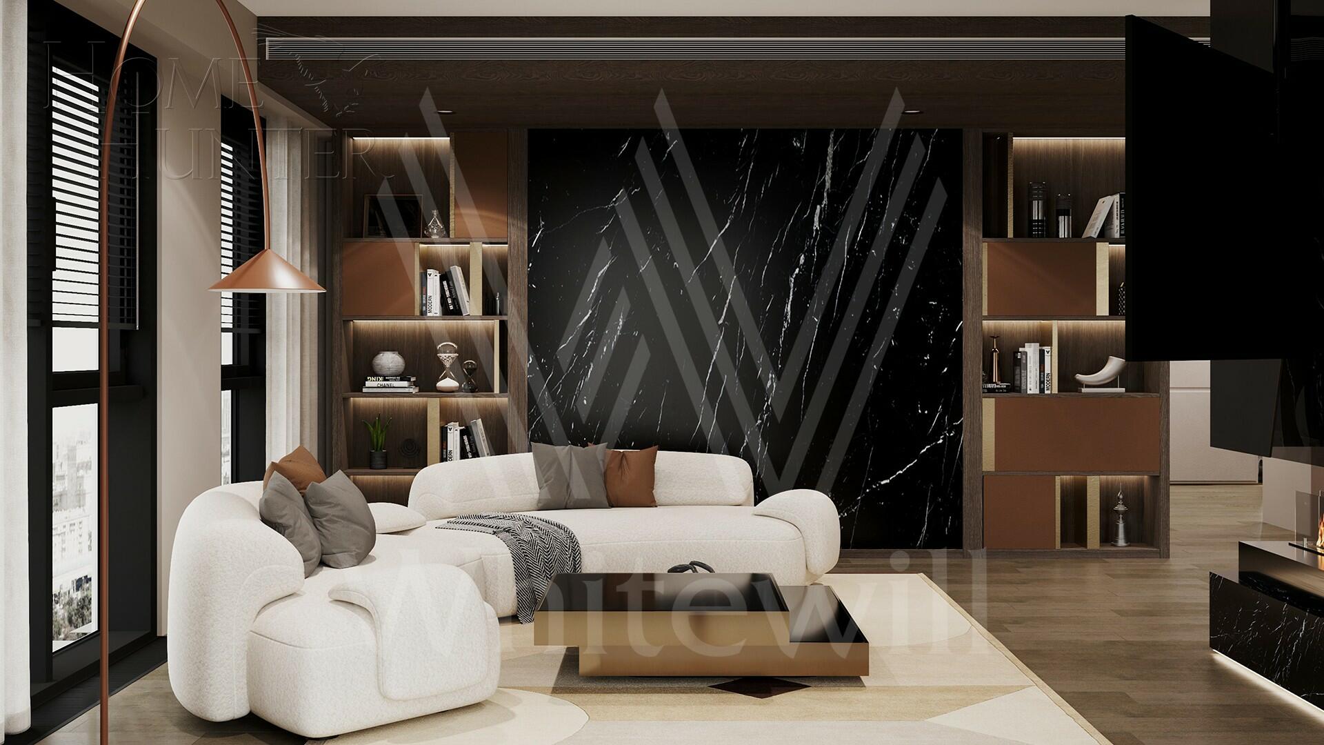 2-КОМН. АПАРТАМЕНТЫ С ОТДЕЛКОЙ 102.6 М² НА 19 ЭТАЖЕ