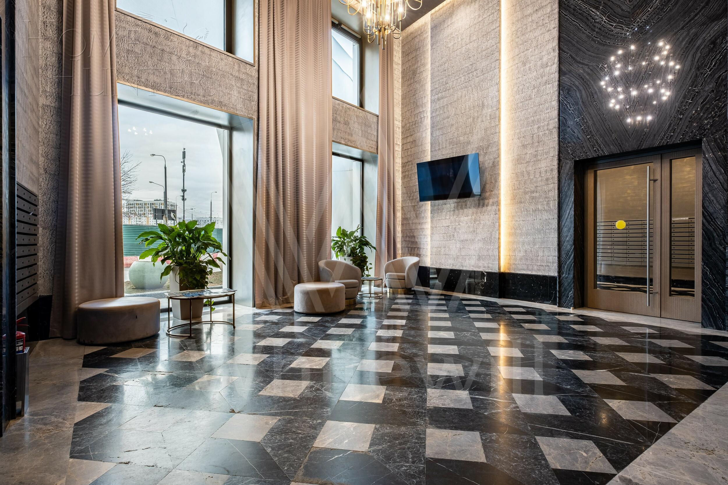 1-КОМН. КВАРТИРА С ОТДЕЛКОЙ 37.5 М² НА 39 ЭТАЖЕ