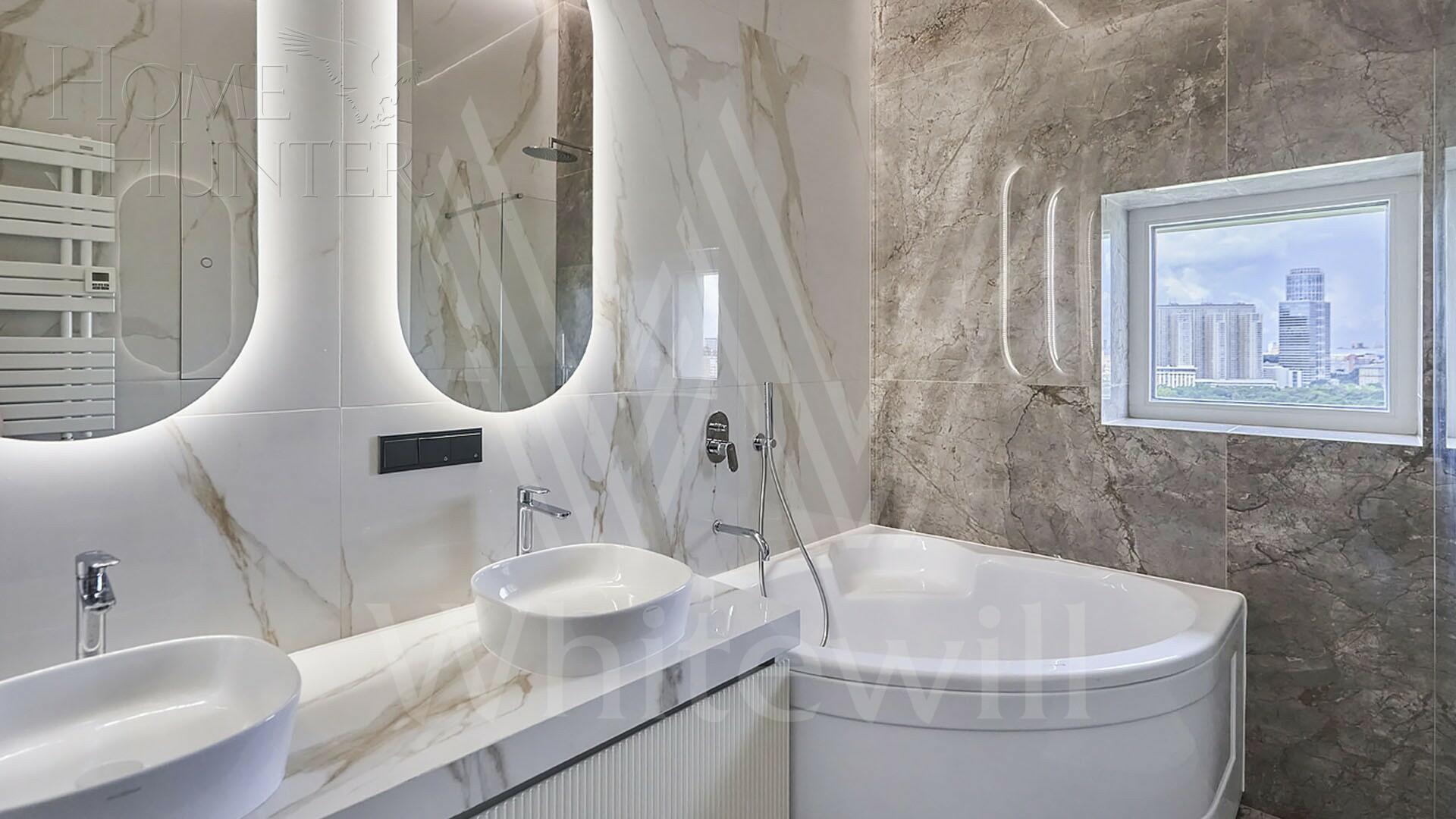 4-КОМН. ПЕНТХАУС С ОТДЕЛКОЙ 311 М² НА 16 ЭТАЖЕ