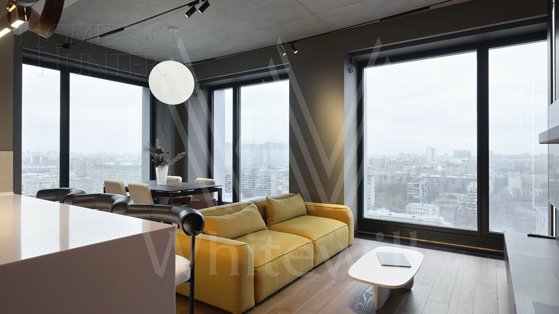 4-КОМН. КВАРТИРА С ОТДЕЛКОЙ 91 М² НА 18 ЭТАЖЕ