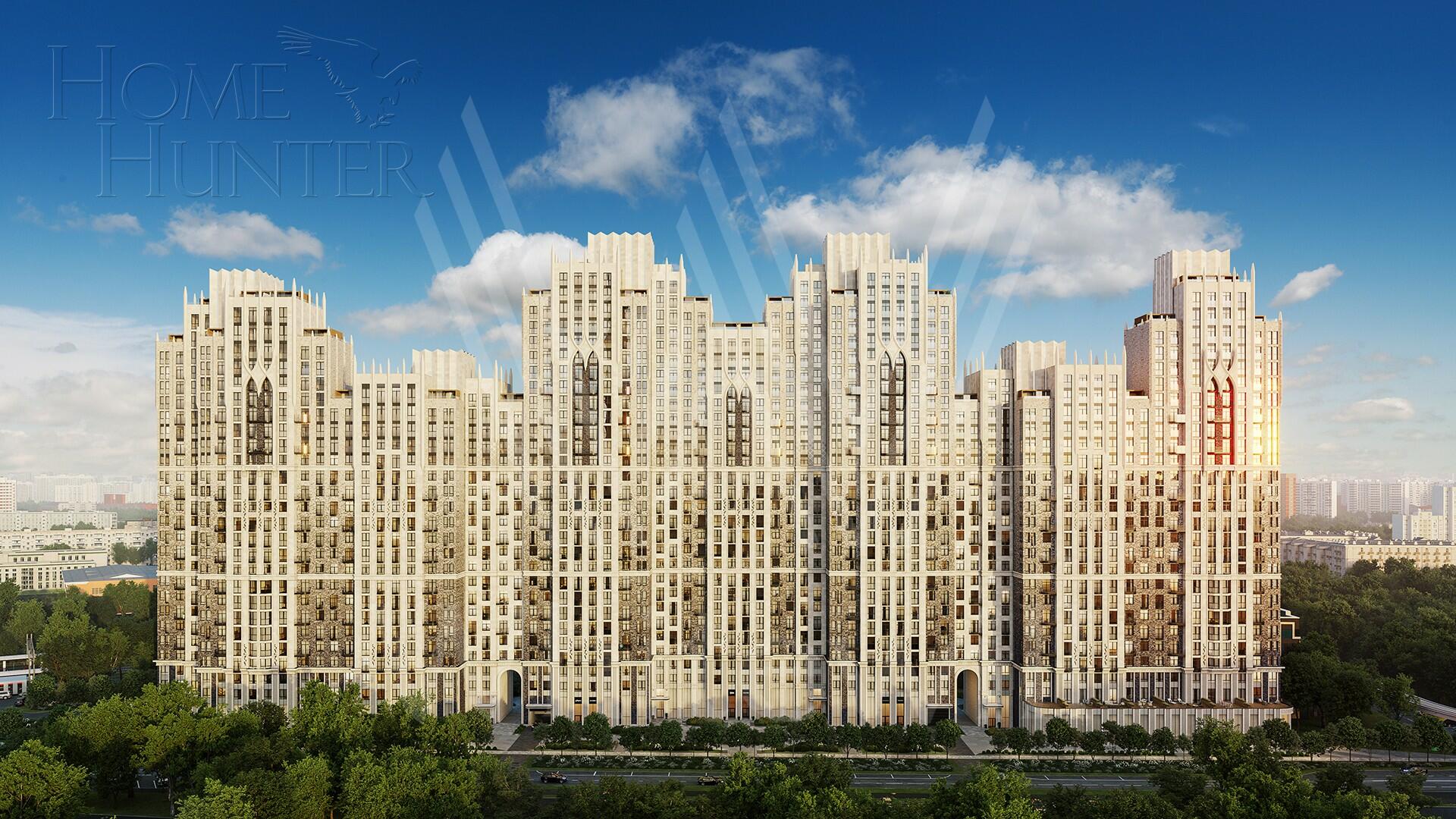 4-КОМН. КВАРТИРА БЕЗ ОТДЕЛКИ 76.5 М² НА 18 ЭТАЖЕ