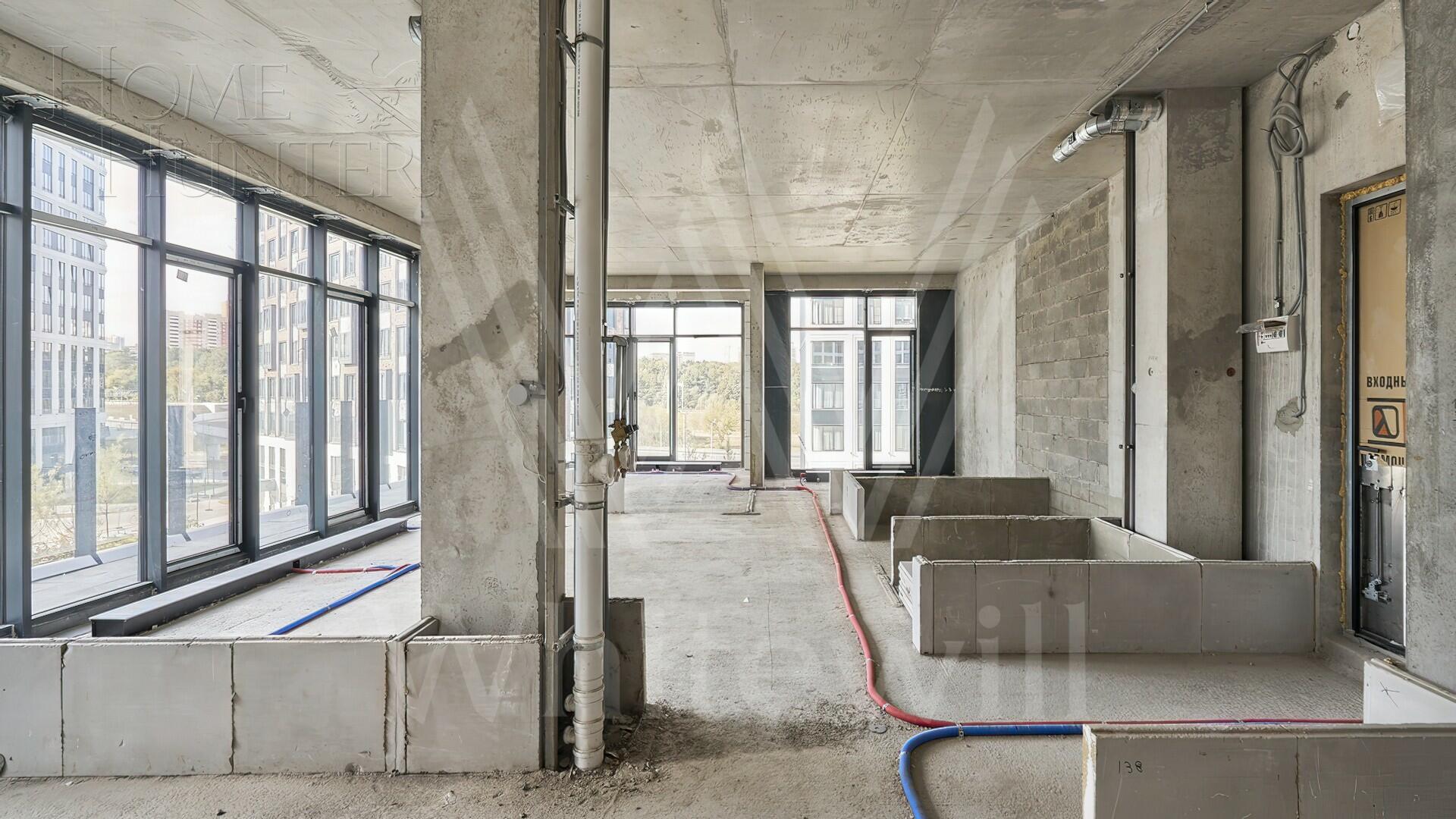 4-КОМН. КВАРТИРА БЕЗ ОТДЕЛКИ 95.3 М² НА 4 ЭТАЖЕ