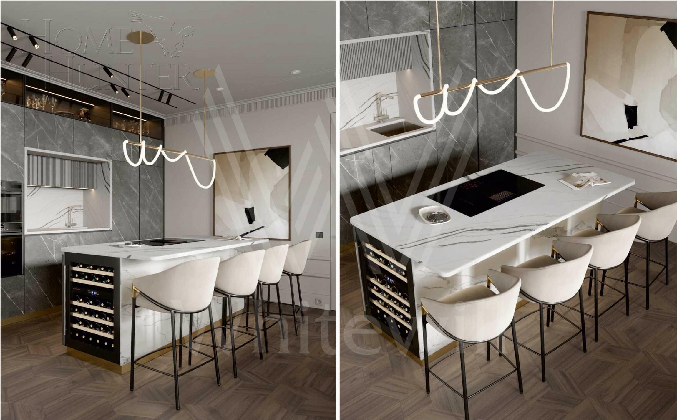 4-КОМН. КВАРТИРА БЕЗ ОТДЕЛКИ 300 М² НА 24 ЭТАЖЕ