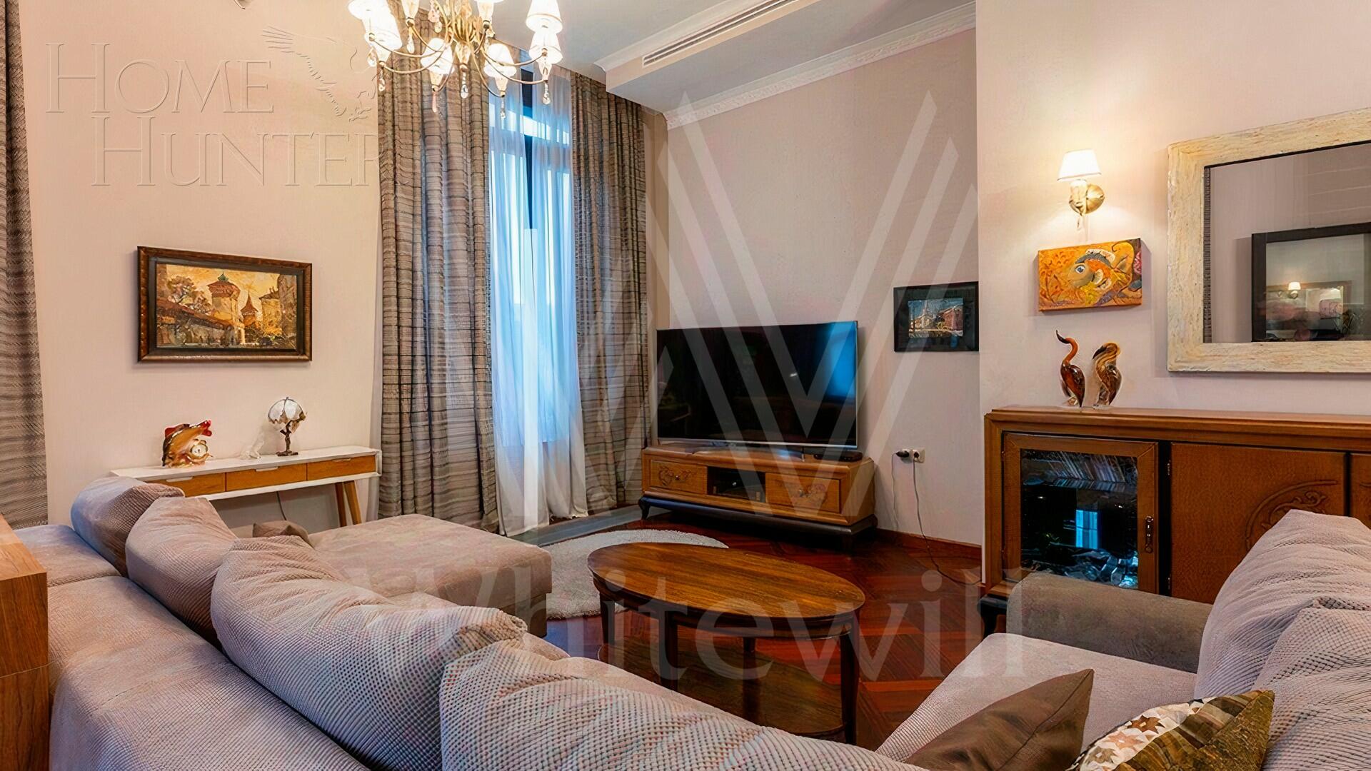 2-КОМН. АПАРТАМЕНТЫ С ОТДЕЛКОЙ 98.2 М² НА 1 ЭТАЖЕ