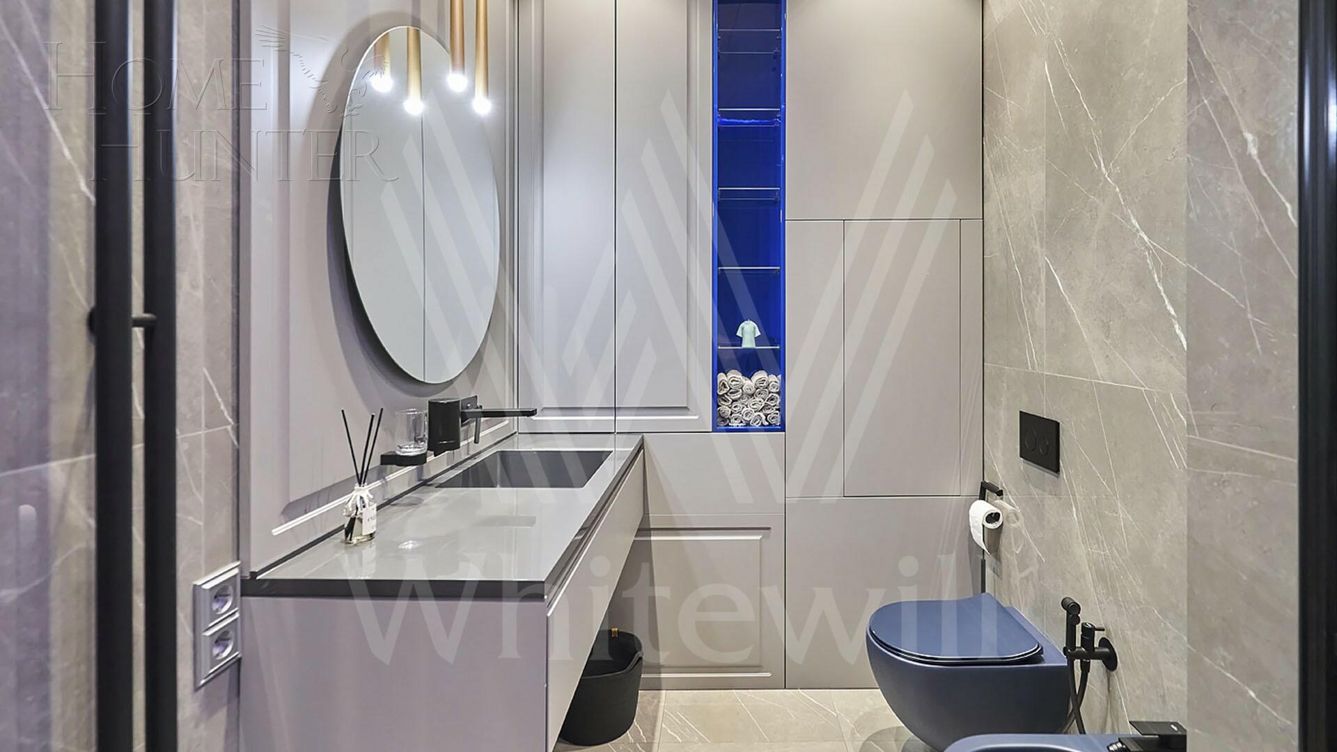 3-КОМН. АПАРТАМЕНТЫ С ОТДЕЛКОЙ 125.5 М² НА 3 ЭТАЖЕ