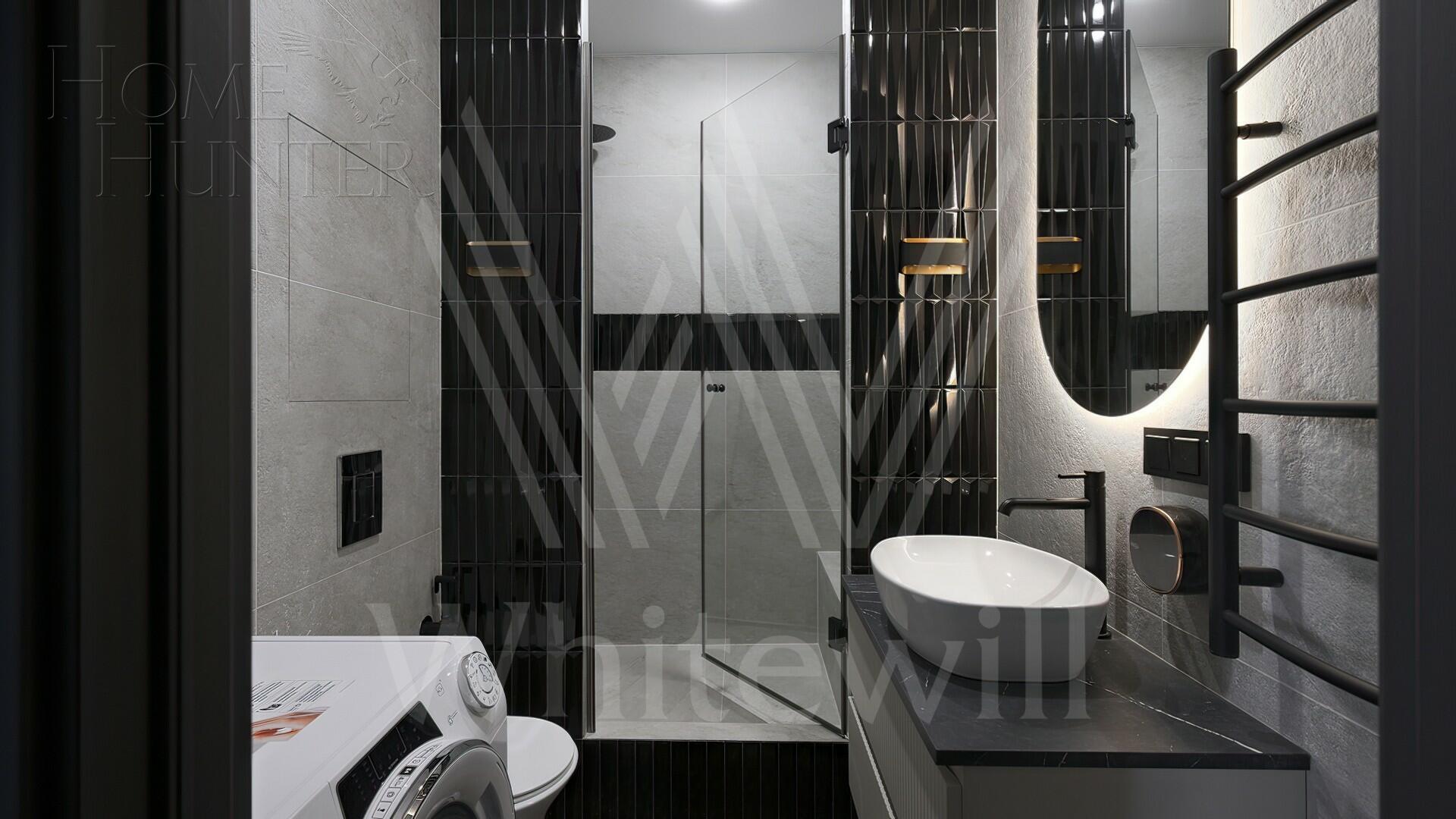 1-КОМН. КВАРТИРА С ОТДЕЛКОЙ 44 М² НА 14 ЭТАЖЕ