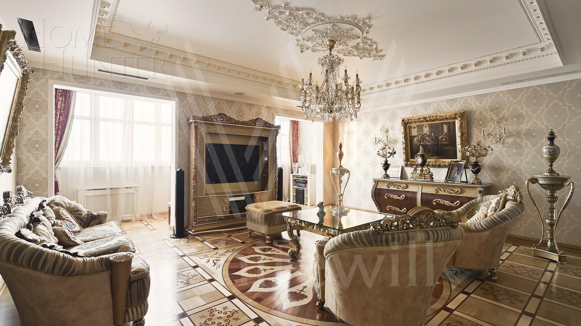 4-КОМН. ПЕНТХАУС С ОТДЕЛКОЙ 280 М² НА 42 ЭТАЖЕ