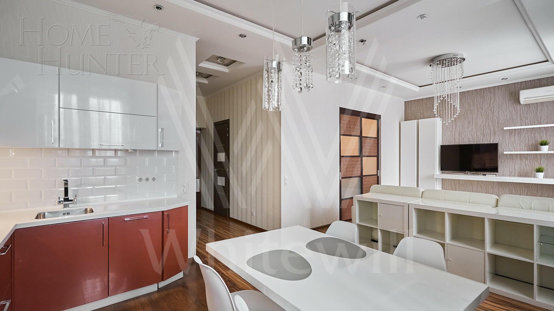 2-КОМН. КВАРТИРА С ОТДЕЛКОЙ 56 М² НА 15 ЭТАЖЕ