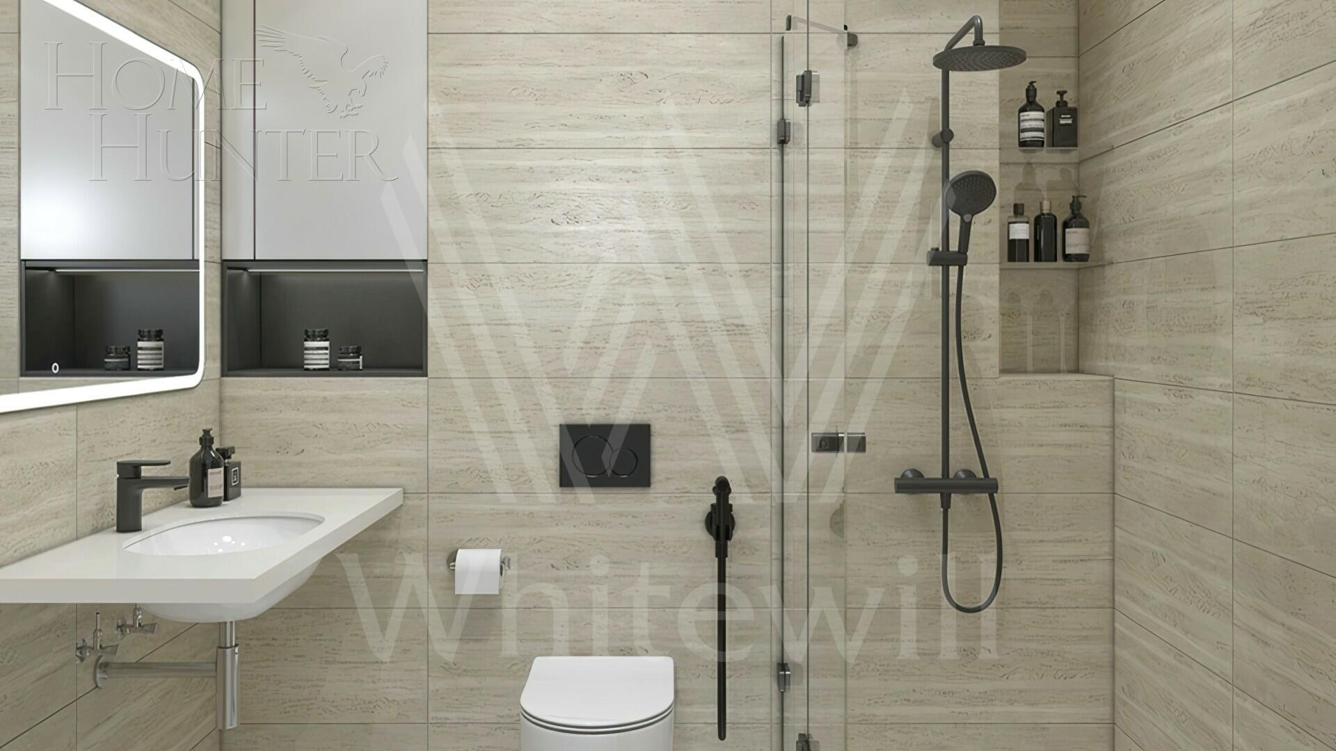 1-КОМН. АПАРТАМЕНТЫ С ОТДЕЛКОЙ 41.8 М² НА 7 ЭТАЖЕ