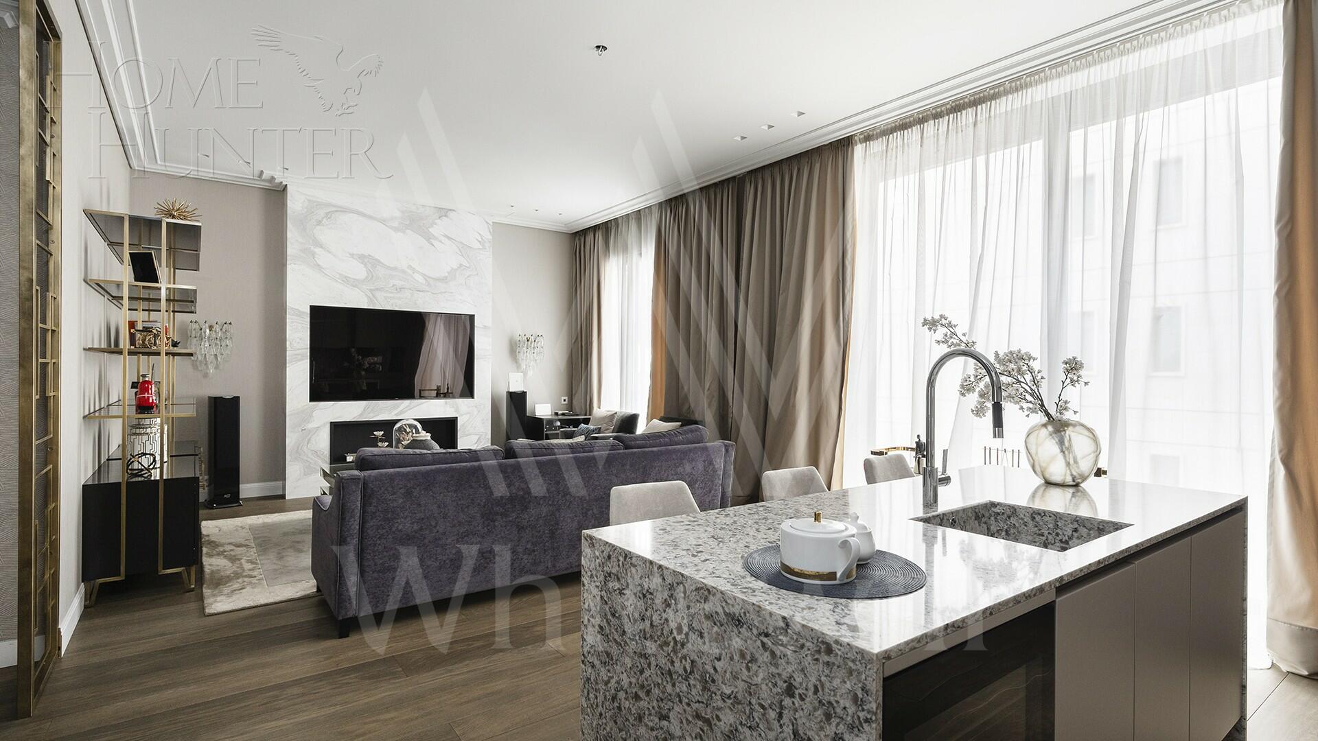 3-КОМН. АПАРТАМЕНТЫ С ОТДЕЛКОЙ 145 М² НА 3 ЭТАЖЕ