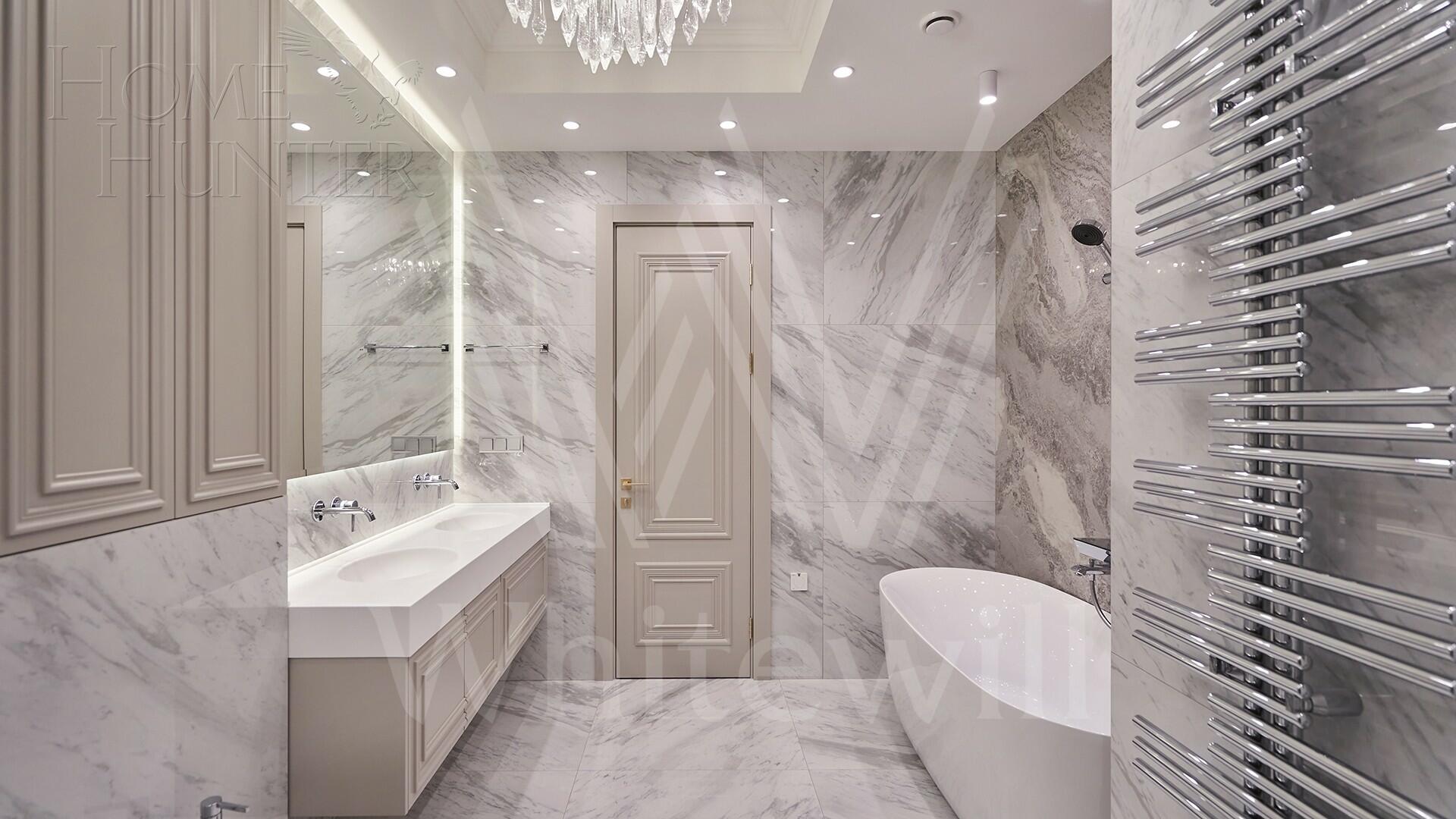 4-КОМН. КВАРТИРА С ОТДЕЛКОЙ 132 М² НА 22 ЭТАЖЕ