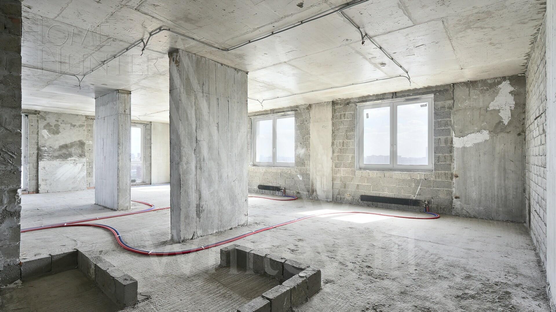 4-КОМН. КВАРТИРА БЕЗ ОТДЕЛКИ 150 М² НА 22 ЭТАЖЕ