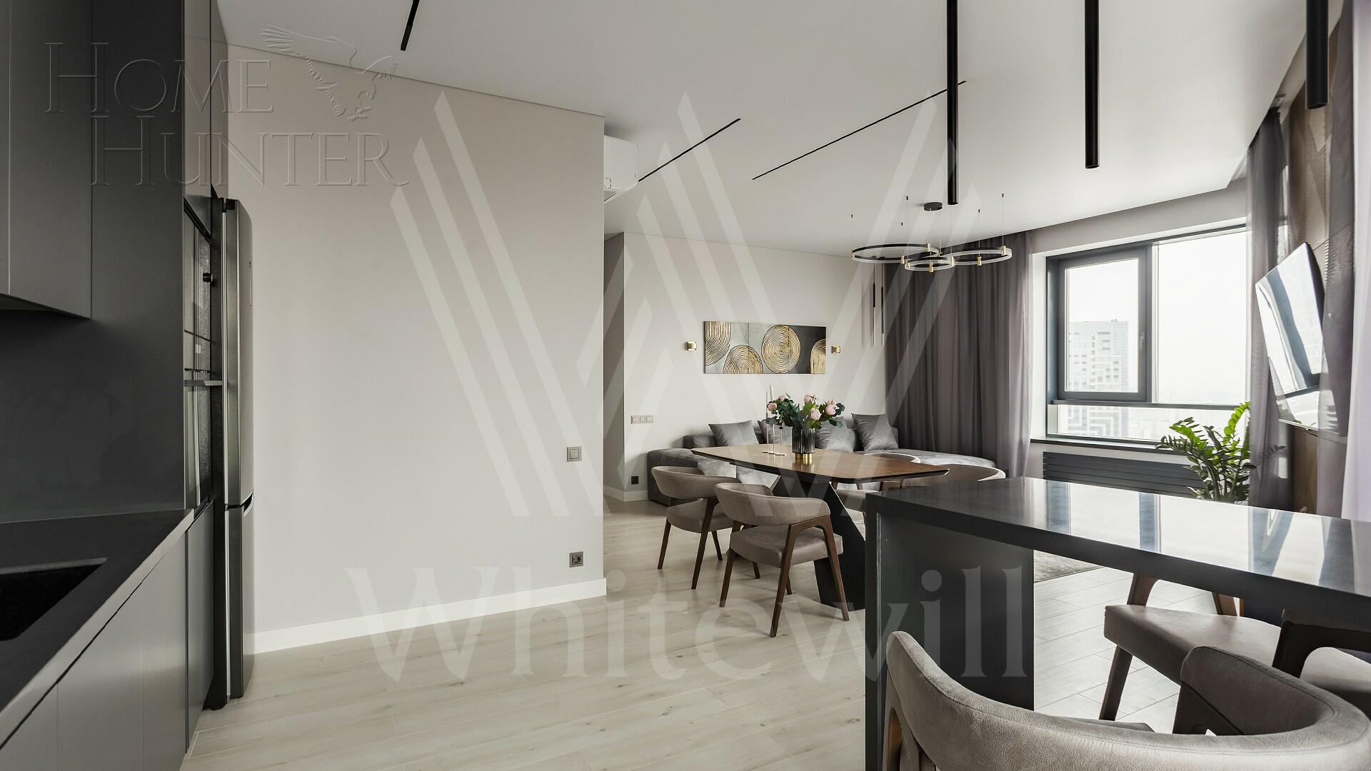 3-КОМН. КВАРТИРА С ОТДЕЛКОЙ 111 М² НА 29 ЭТАЖЕ