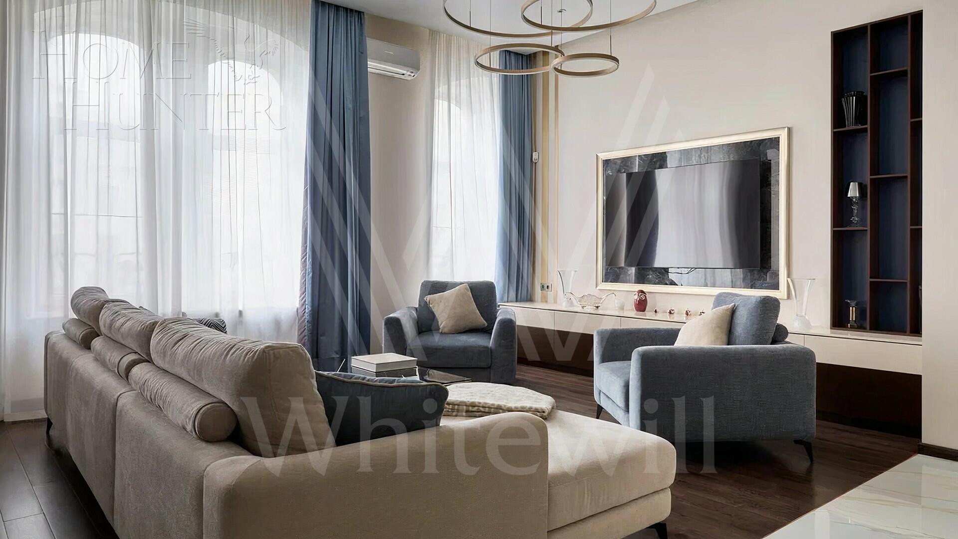 4-КОМН. АПАРТАМЕНТЫ С ОТДЕЛКОЙ 185 М² НА 4 ЭТАЖЕ