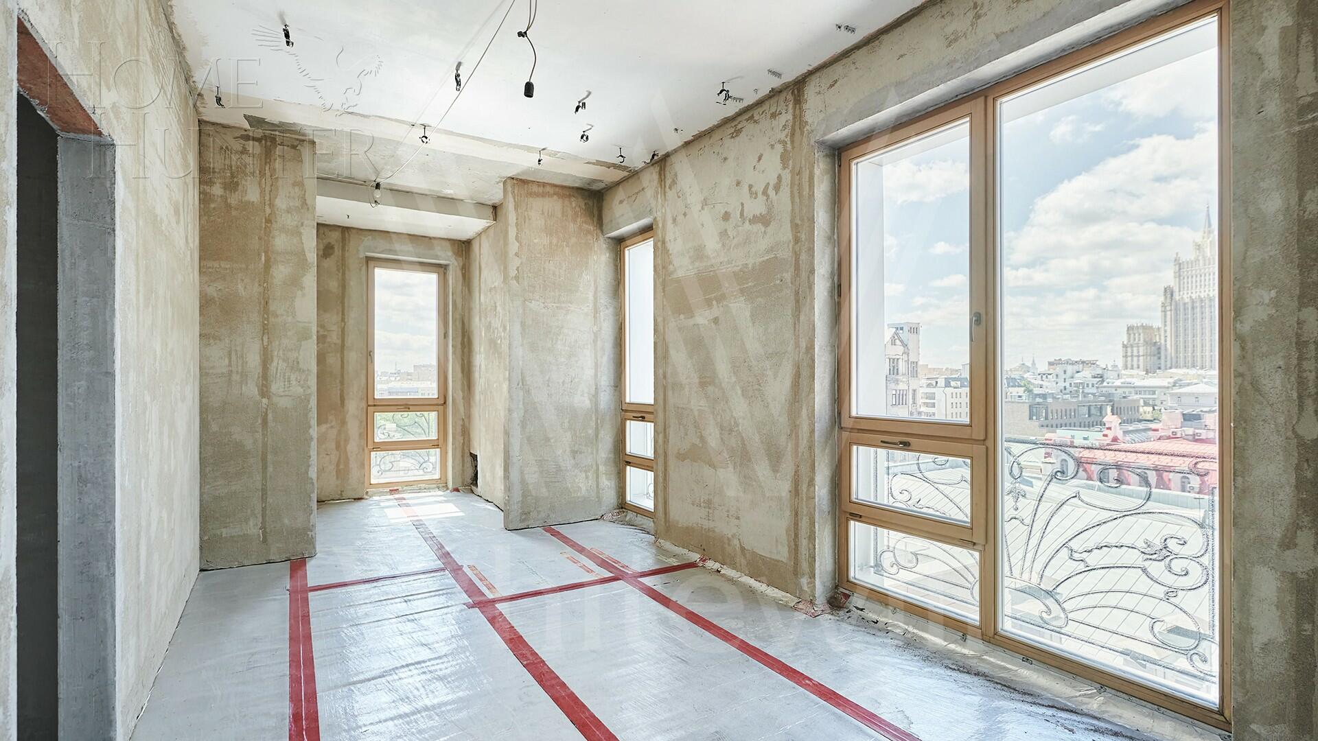 2-УРОВНЕВЫЙ ПЕНТХАУС БЕЗ ОТДЕЛКИ 254.3 М² НА 7 ЭТАЖЕ