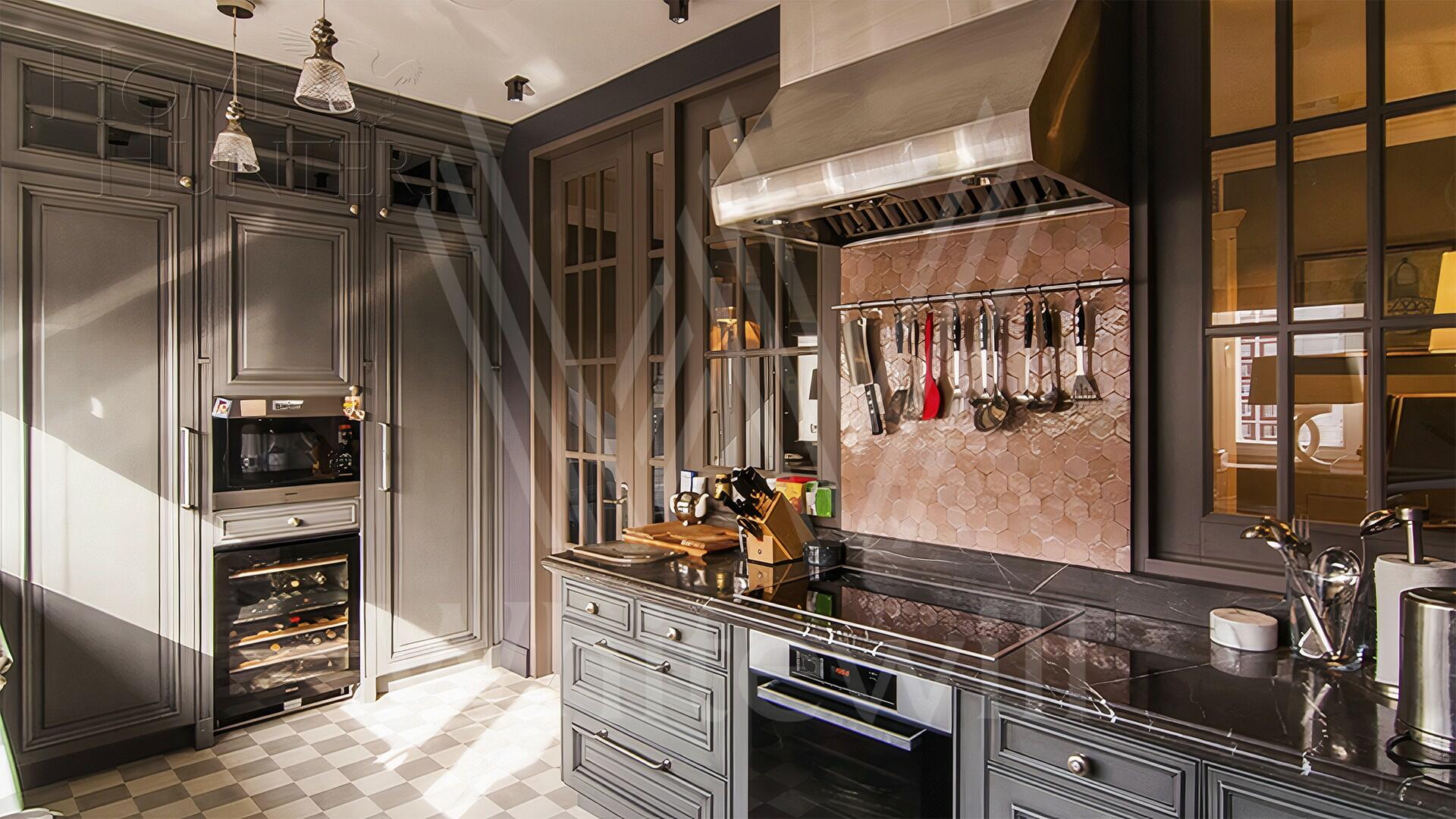 3-УРОВНЕВАЯ КВАРТИРА С ОТДЕЛКОЙ 408 М² НА 7 ЭТАЖЕ