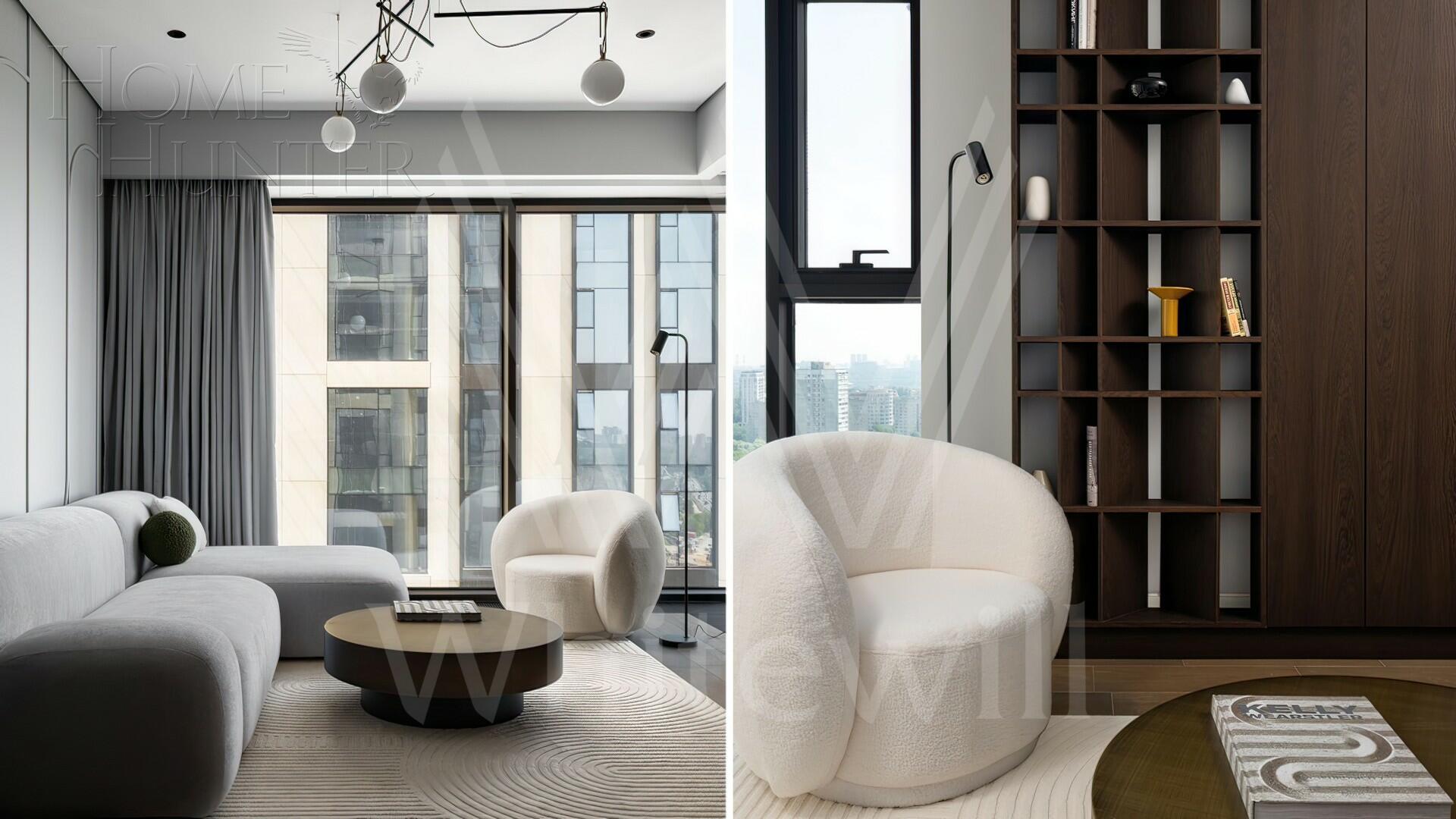 2-КОМН. АПАРТАМЕНТЫ С ОТДЕЛКОЙ 51.1 М² НА 15 ЭТАЖЕ