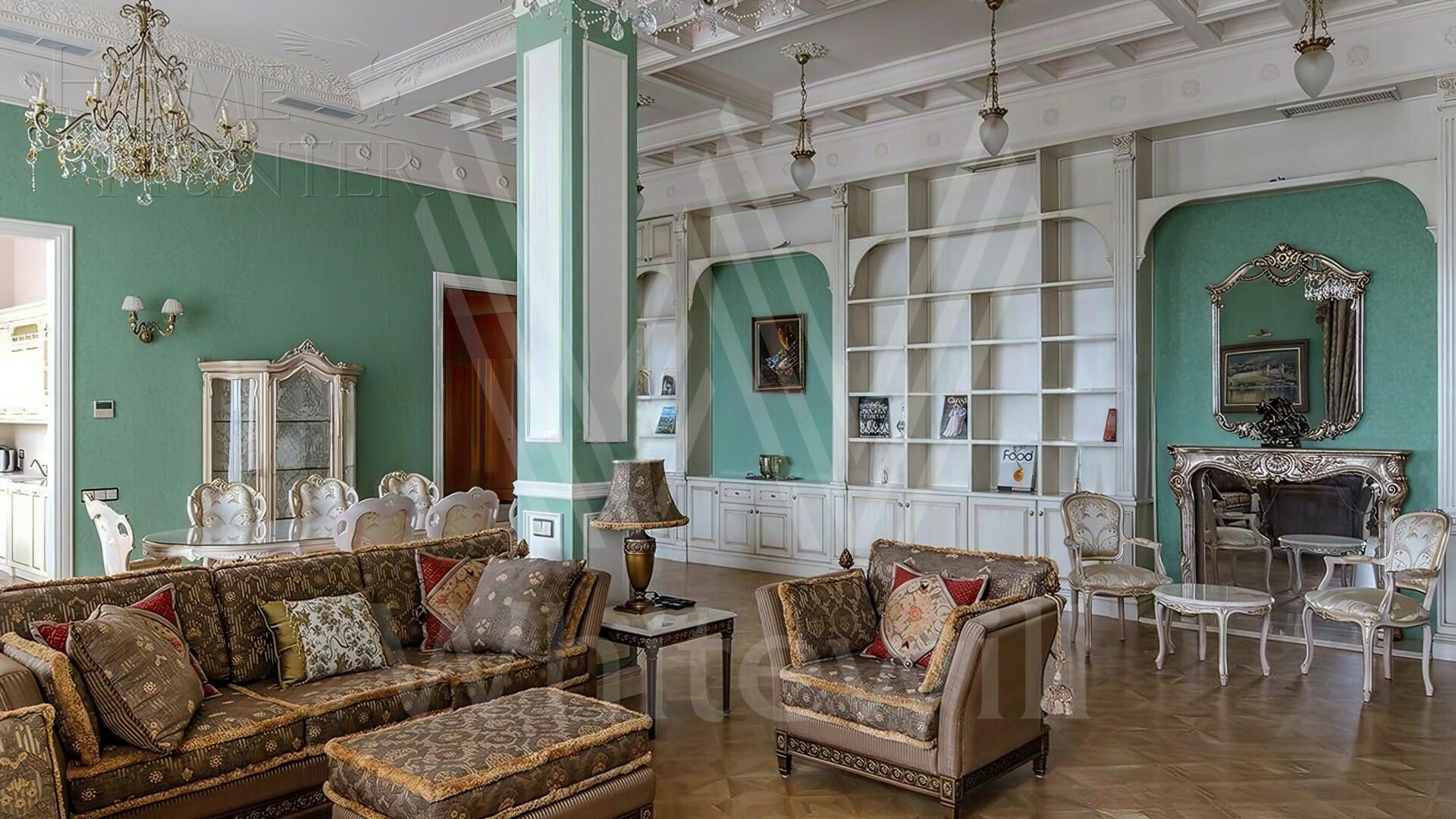 3-КОМН. ПЕНТХАУС С ОТДЕЛКОЙ 262 М² НА 22 ЭТАЖЕ