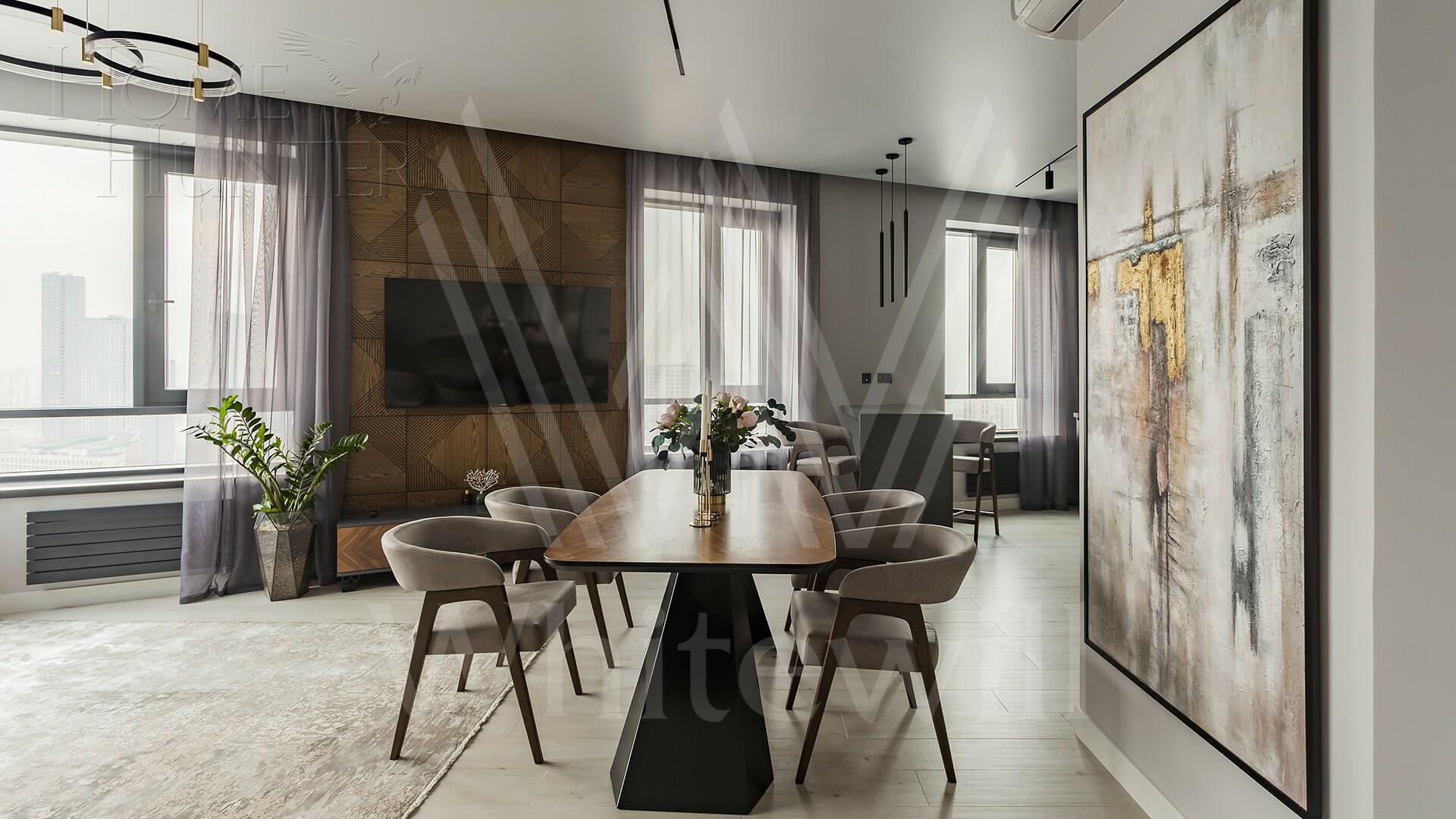 3-КОМН. КВАРТИРА С ОТДЕЛКОЙ 111 М² НА 29 ЭТАЖЕ