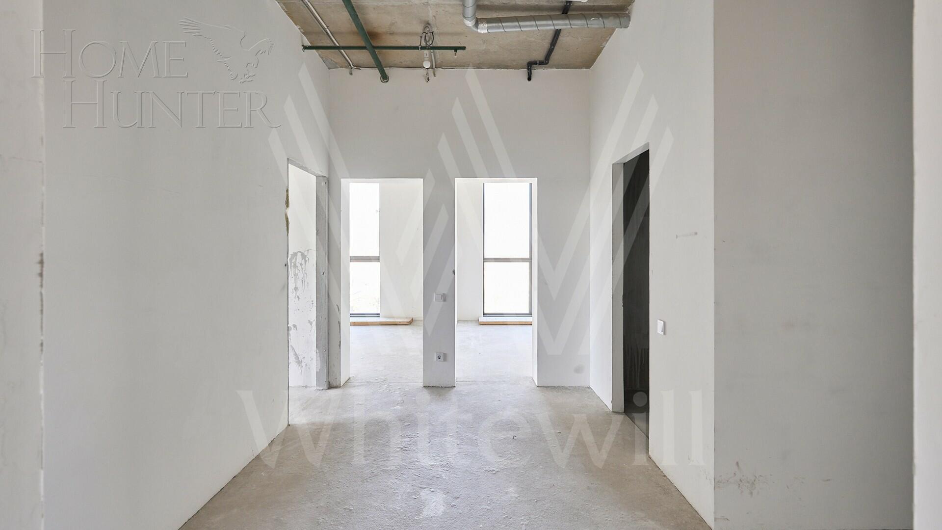 4-КОМН. АПАРТАМЕНТЫ БЕЗ ОТДЕЛКИ 122.6 М² НА 20 ЭТАЖЕ