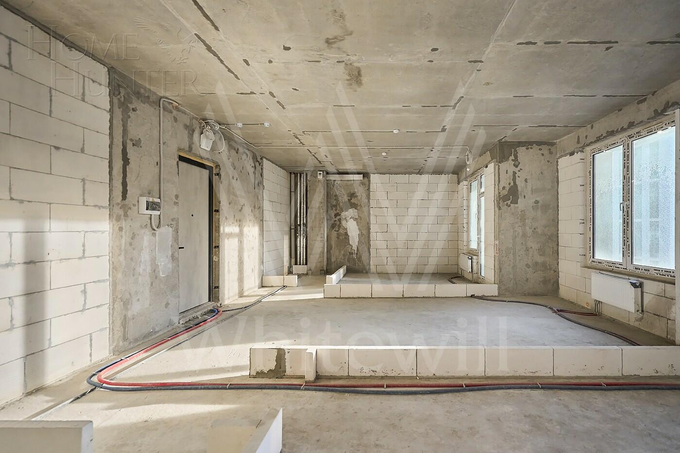 2-КОМН. КВАРТИРА БЕЗ ОТДЕЛКИ 62.9 М² НА 9 ЭТАЖЕ