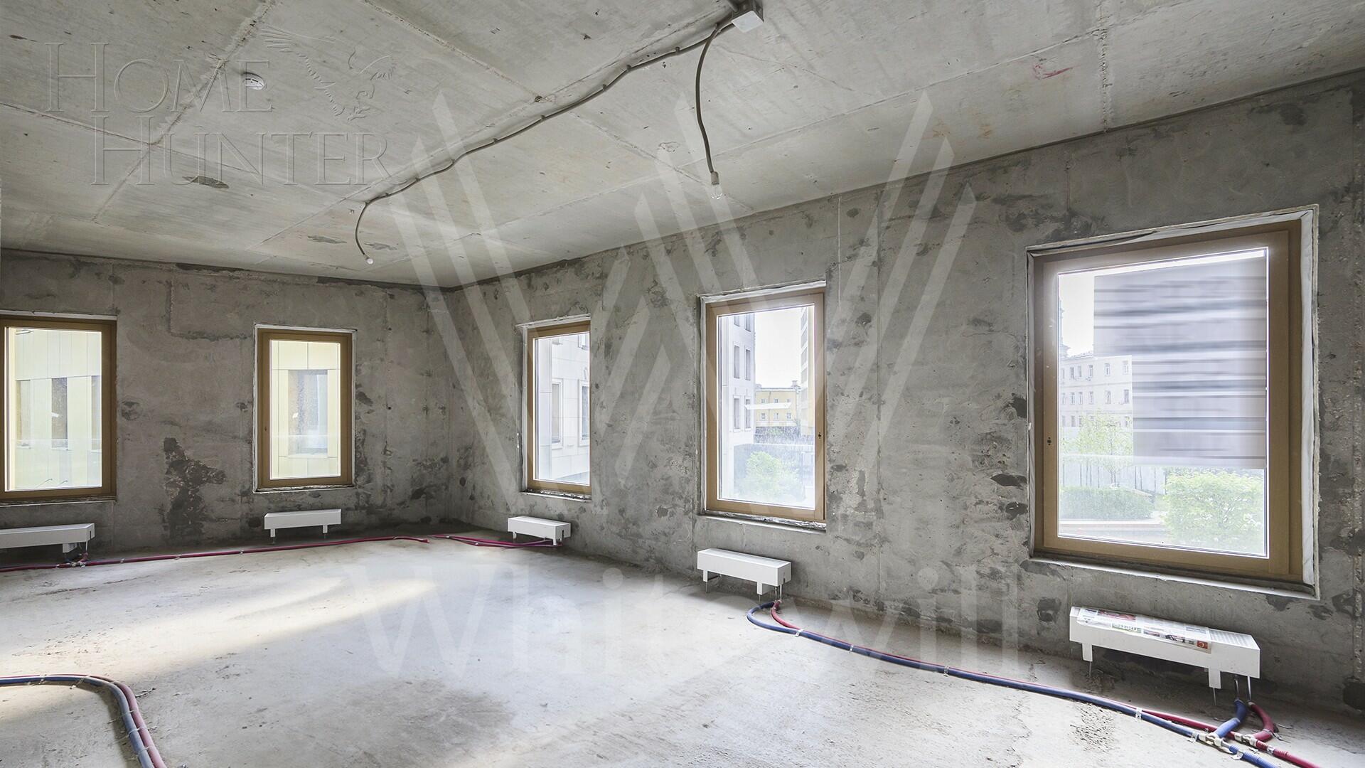 2-КОМН. АПАРТАМЕНТЫ БЕЗ ОТДЕЛКИ 61.5 М² НА 2 ЭТАЖЕ