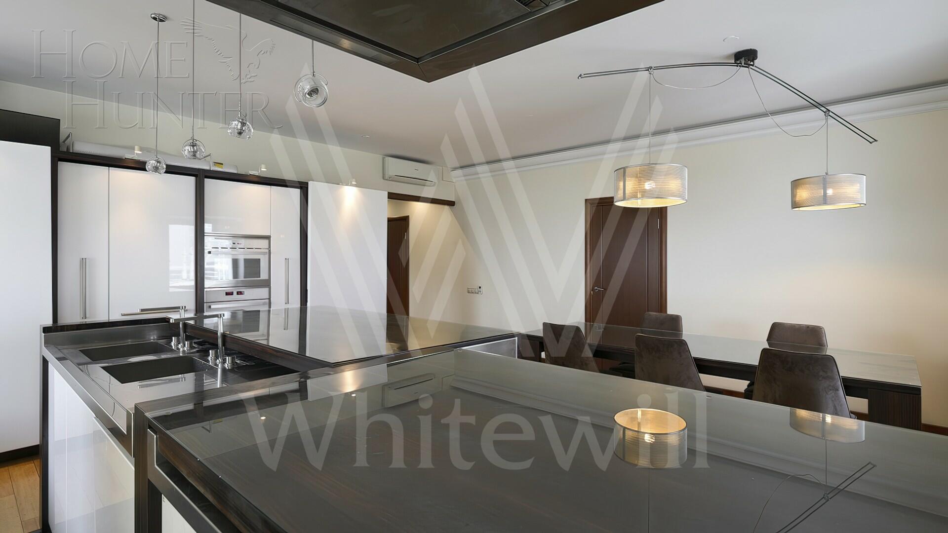 2-УРОВНЕВЫЙ ПЕНТХАУС С ОТДЕЛКОЙ 260 М² НА 38 ЭТАЖЕ