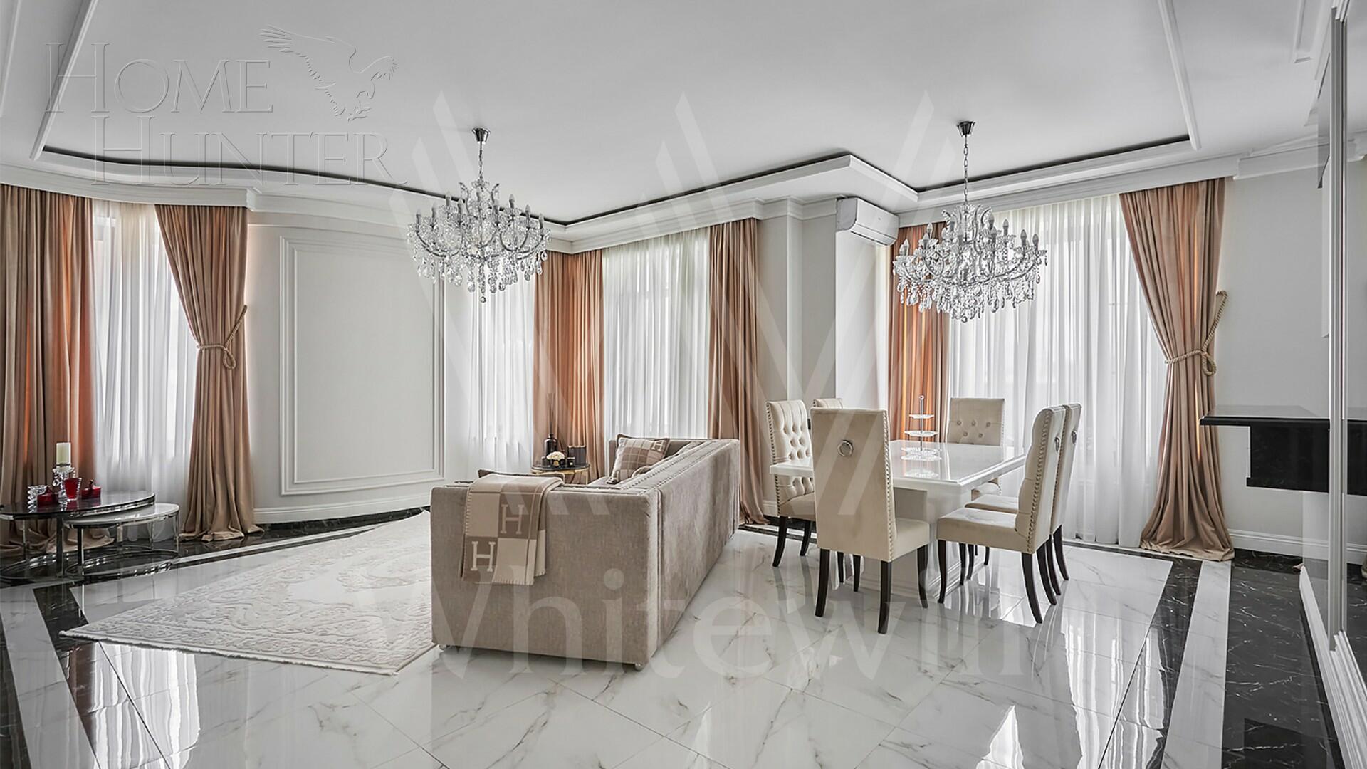 4-КОМН. КВАРТИРА С ОТДЕЛКОЙ 125 М² НА 5 ЭТАЖЕ