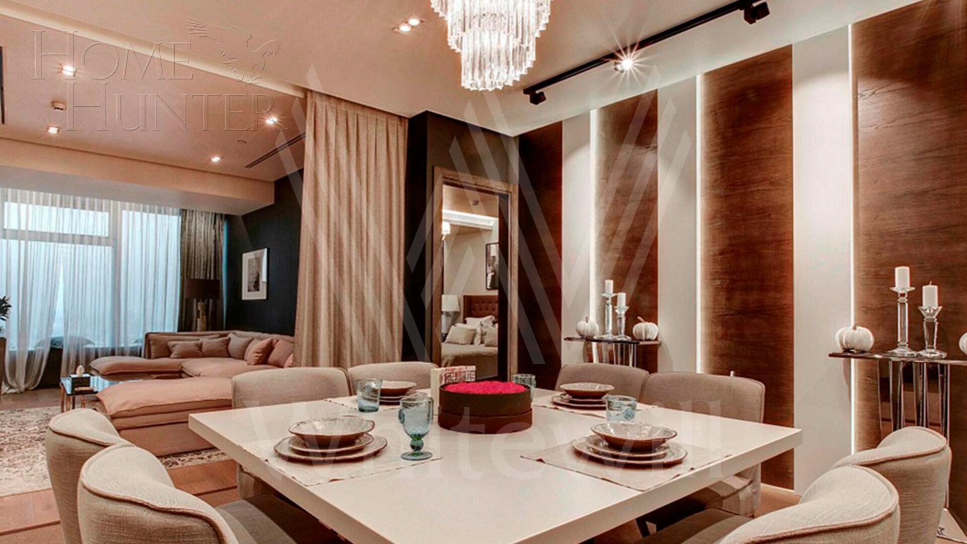 4-КОМН. АПАРТАМЕНТЫ С ОТДЕЛКОЙ 175.2 М² НА 40 ЭТАЖЕ