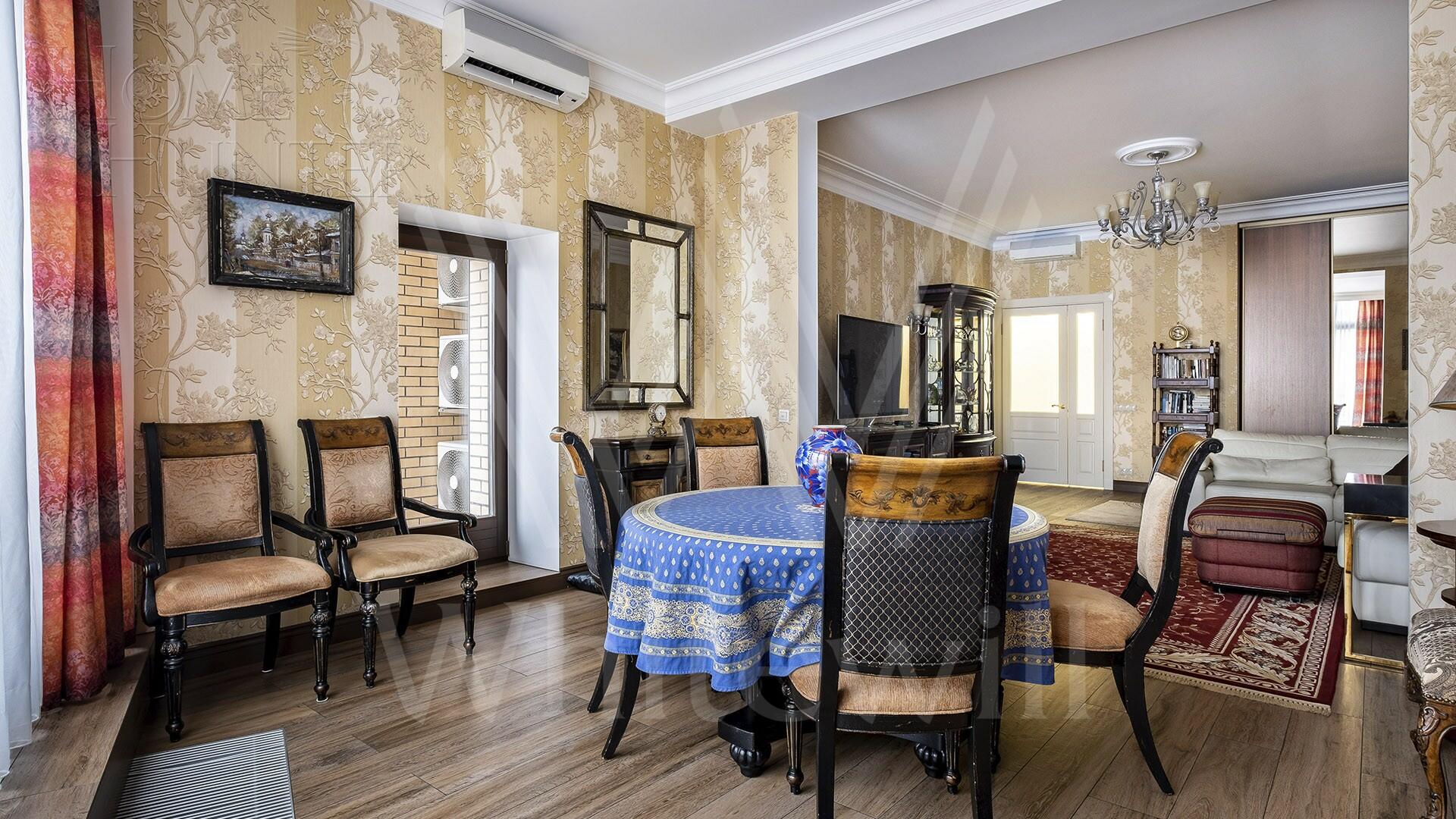 3-КОМН. АПАРТАМЕНТЫ С ОТДЕЛКОЙ 146 М² НА 5 ЭТАЖЕ