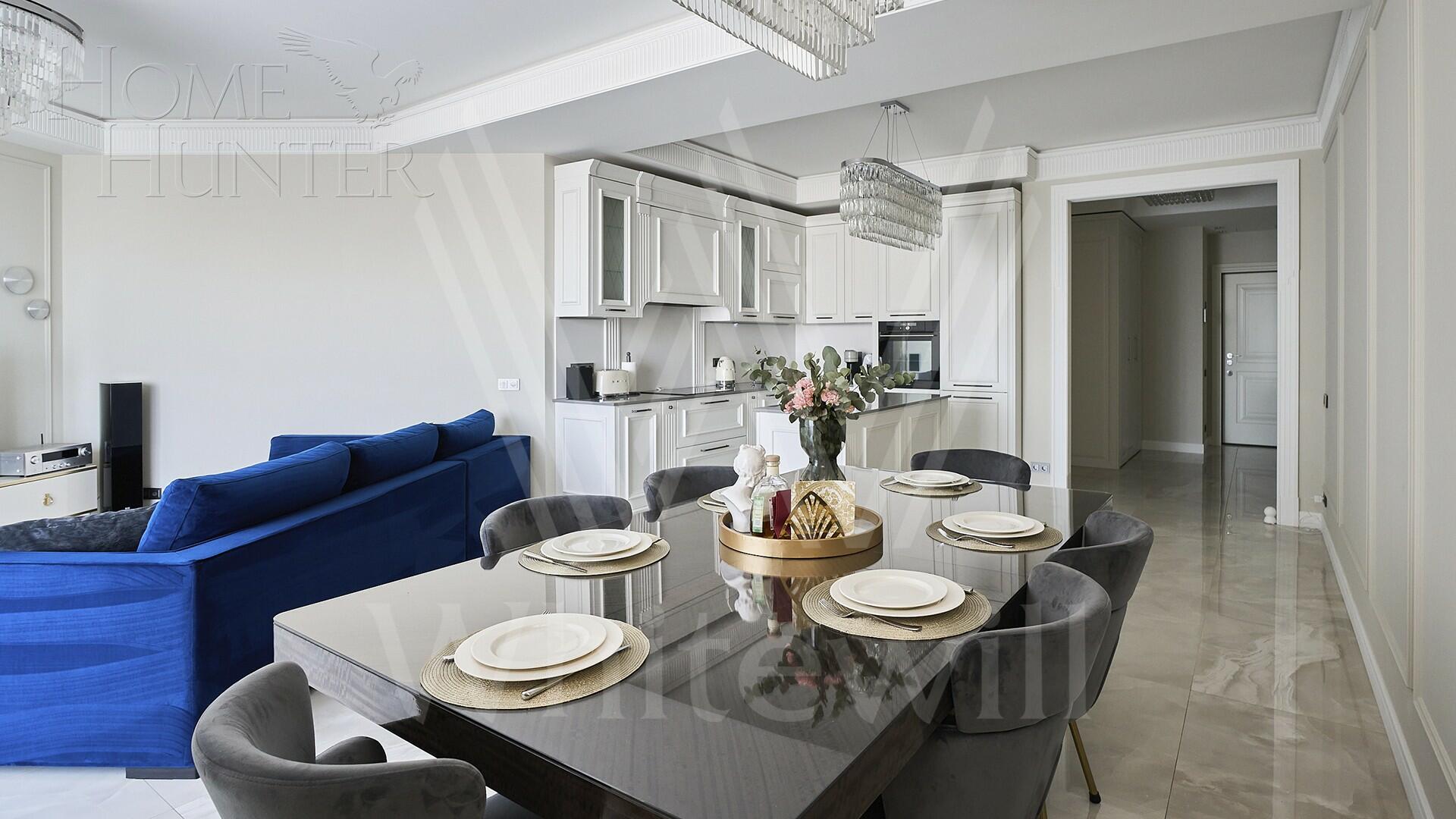 3-КОМН. АПАРТАМЕНТЫ С ОТДЕЛКОЙ 118 М² НА 9 ЭТАЖЕ