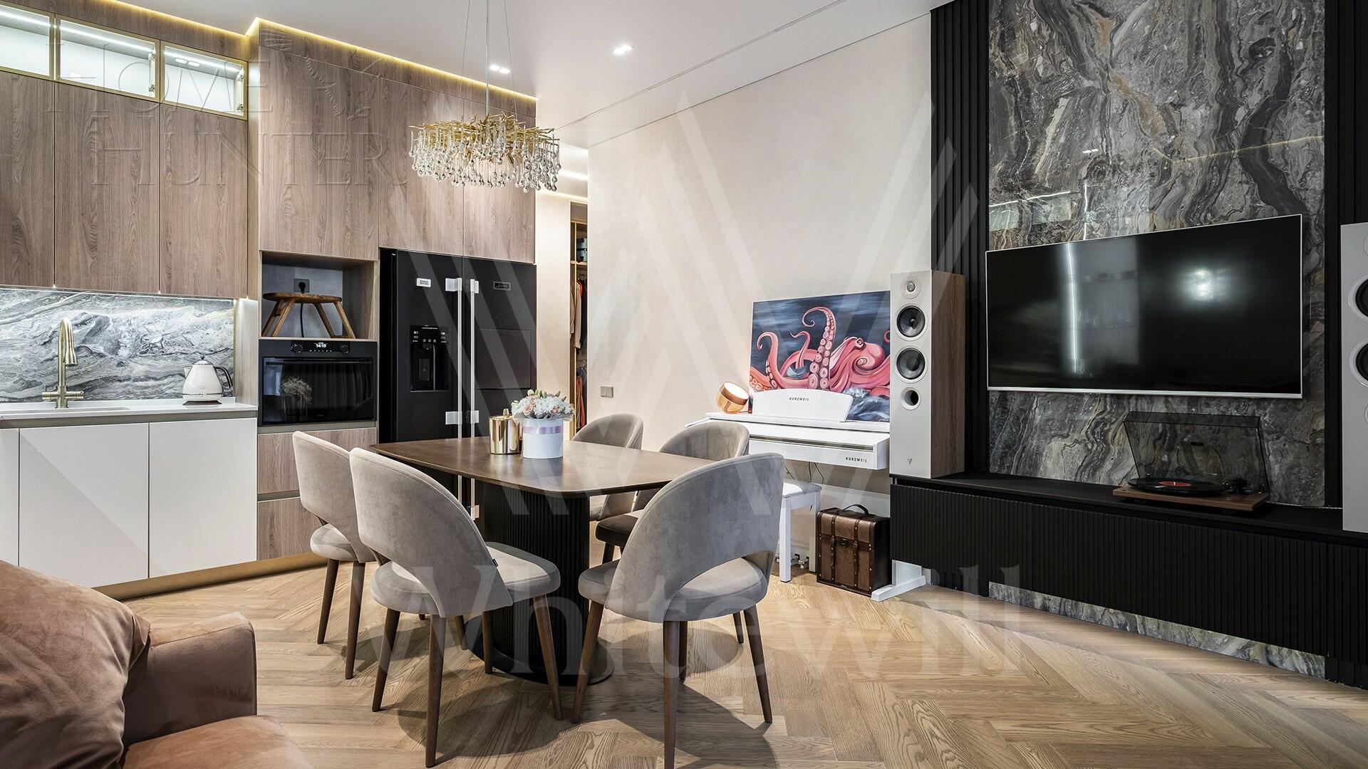 4-КОМН. КВАРТИРА С ОТДЕЛКОЙ 107.1 М² НА 3 ЭТАЖЕ