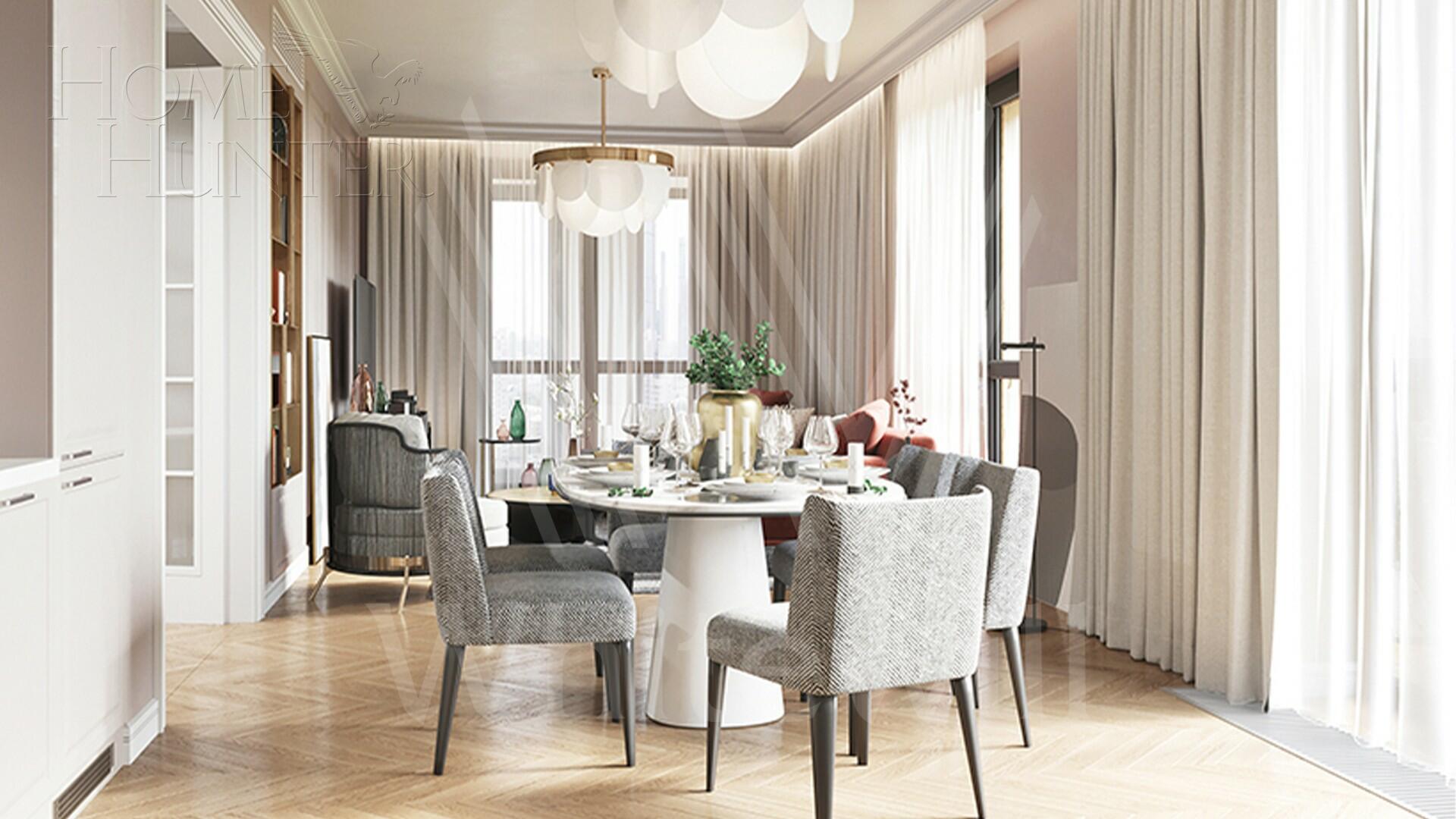 2-КОМН. КВАРТИРА С ОТДЕЛКОЙ 57.14 М² НА 2 ЭТАЖЕ